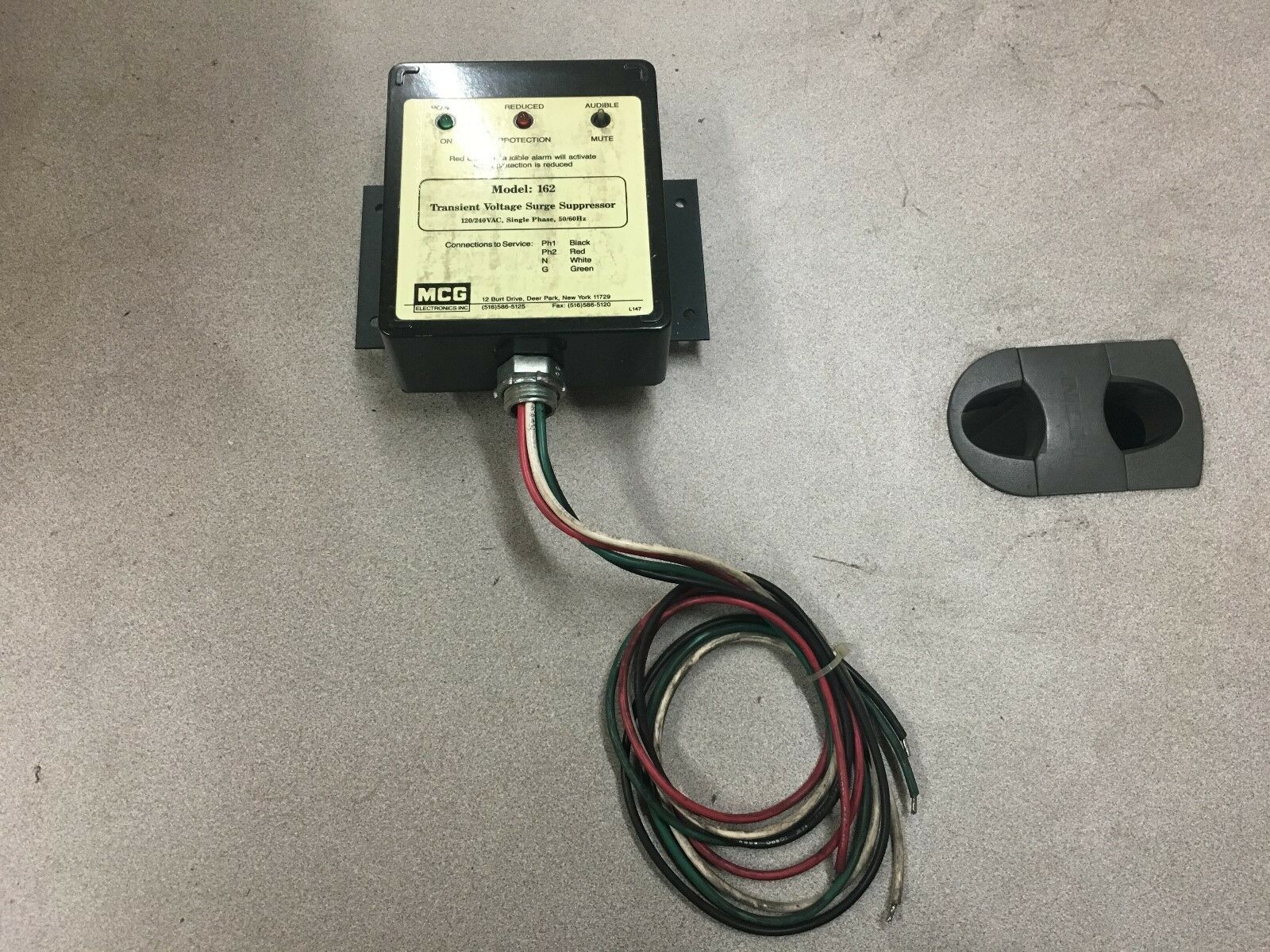 NEW NO BOX MCG TRANSIENT VOLTAGE SURGE SUPPRESSOR 162