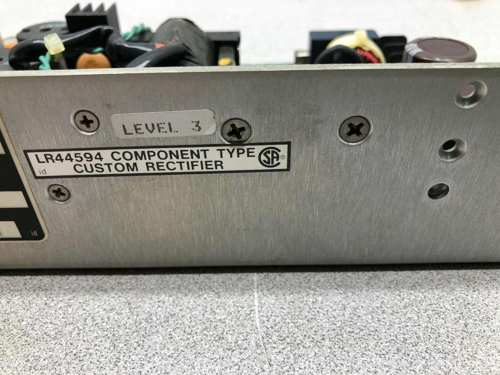 NEW NO BOX TODD 115 VAC INPUT DC POWER SUPPLY MDT-163-0512R