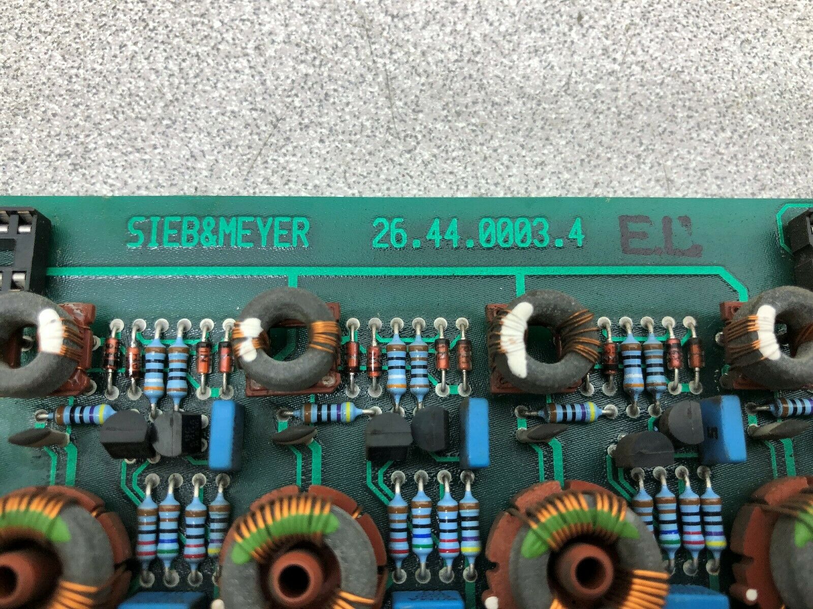USED SIEB&MEYER SERVO AMPLIFIER BOARD 26.44.0003.4