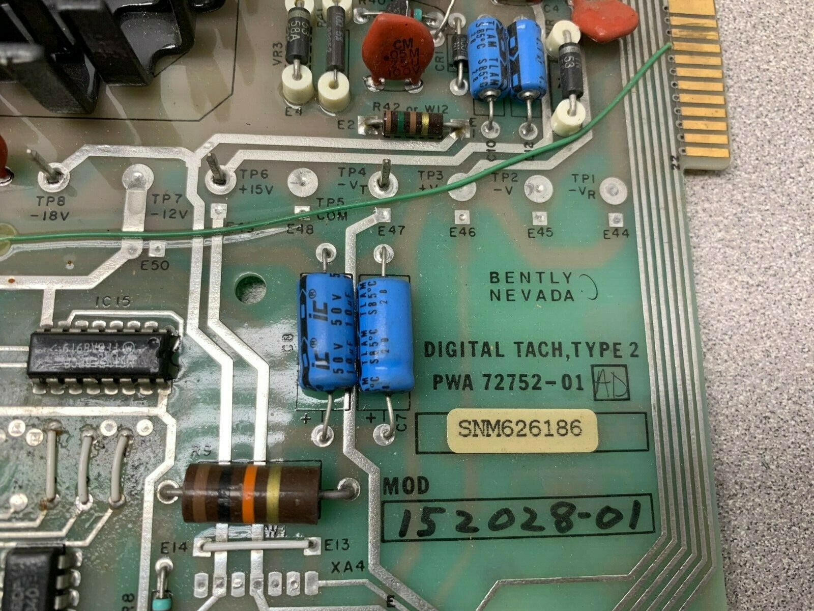 NEW NO BOX BENTLY NEVADA PWA 72752-01 DIGITAL TACH 72751-03-01-15-00-03-00102