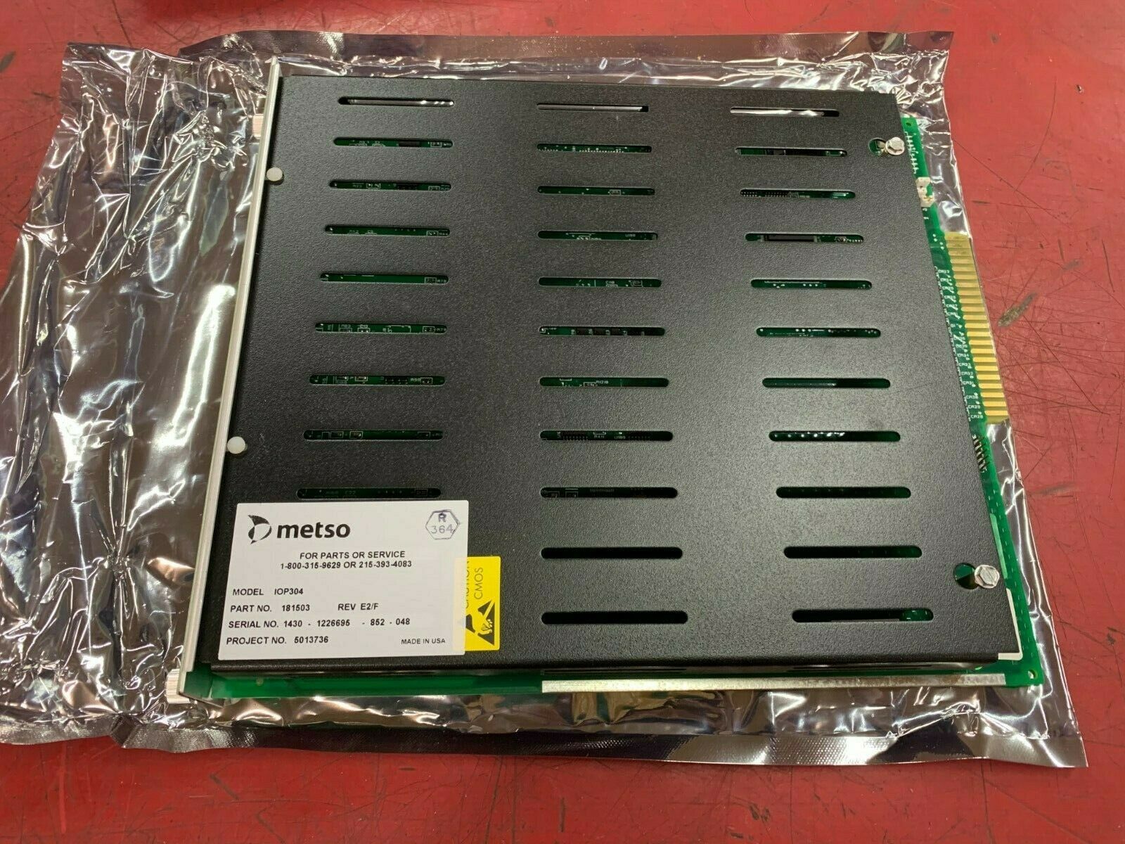 NEW NO BOX METSO PLC TC/ MV INPUT MODULE IOP304