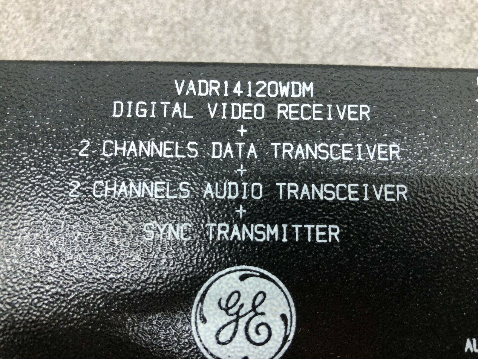 USED GE SECURITY IFS DIGITAL VIDEO RECEIVER VADR14120WDM