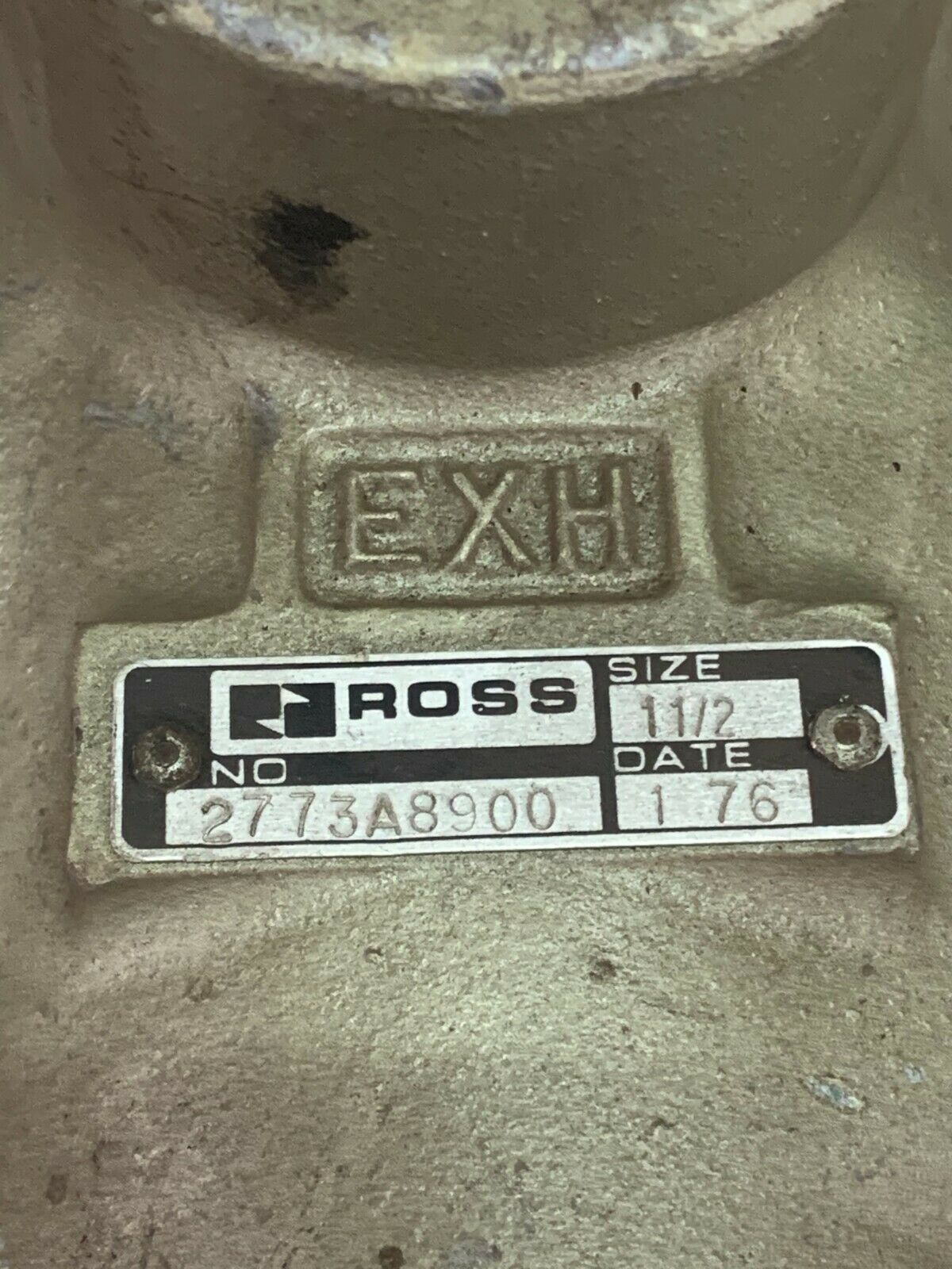 NEW NO BOX ROSS 1-1/2" PNEUMATIC VALVE 2773A8900 WITH 959H93