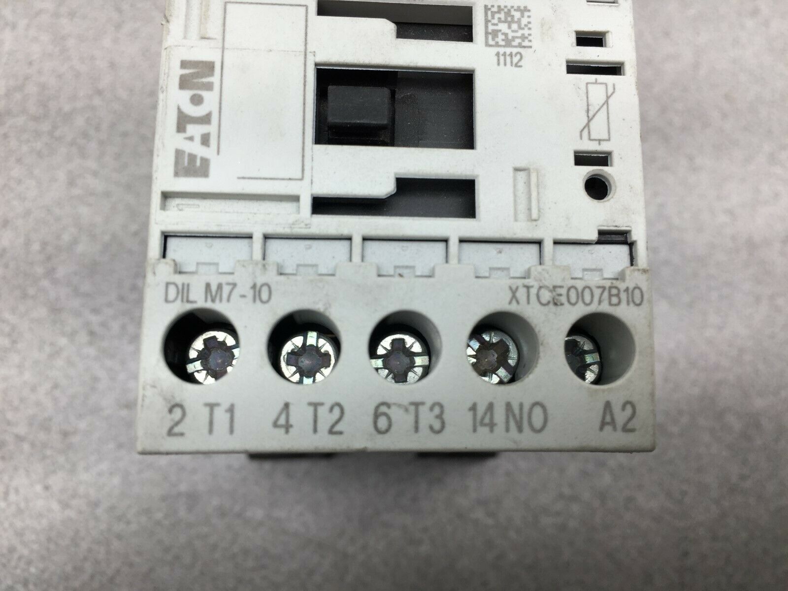 USED EATON CONTACTOR 110/120 V COIL DILM7-10 XTCE007B10