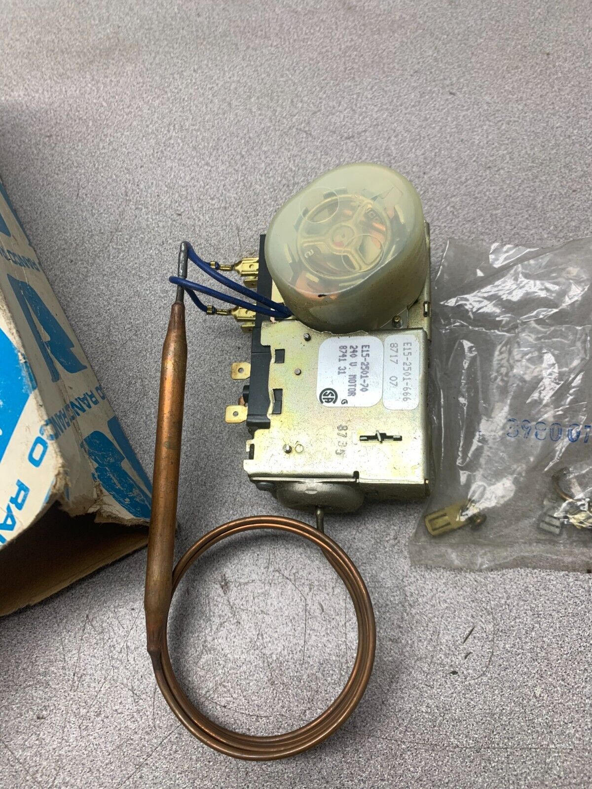 NEW RANCO HEAT PUMP CONTROL E15-2501-666 MOTOR 240V. E15-2501-70