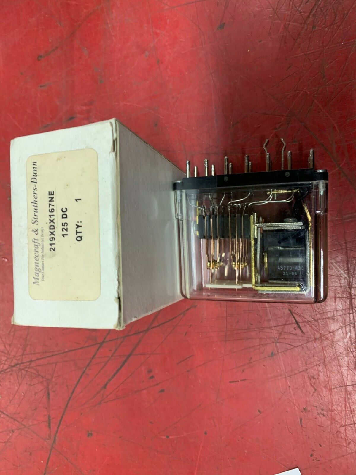 NEW IN BOX STRUTHERS- DUNN 125VDC. COIL 219XDX167NE
