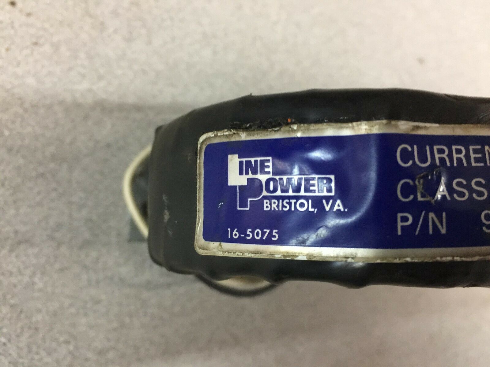 NEW NO BOX LINE POWER 100/5 1KV CURRENT TRANSFORMER 95-2001-01