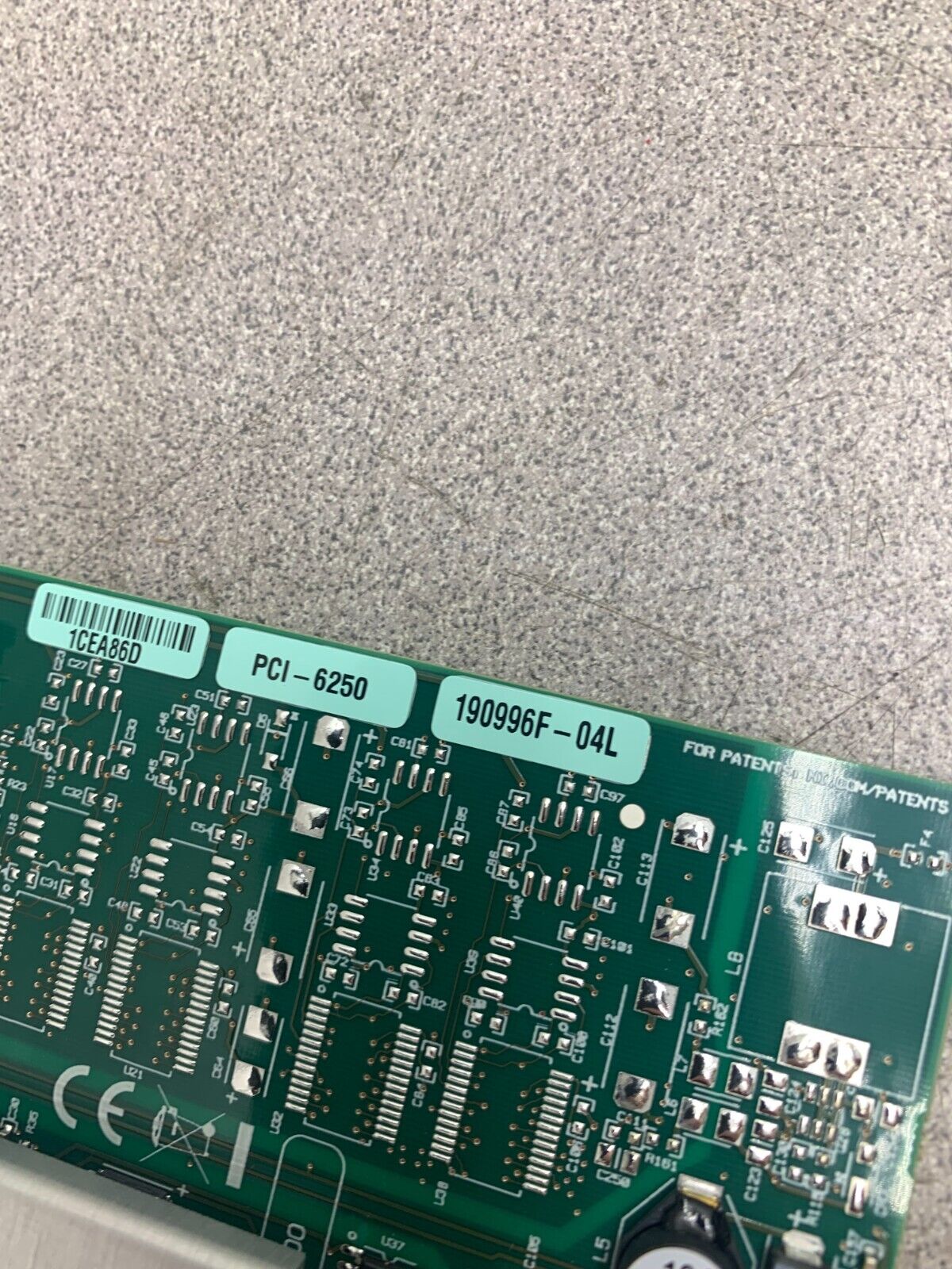 NEW NATIONAL INSTRUMENTS 190996F-04L M SERIES MULTIFUNCTION DAQ DEVICE PCI-6250