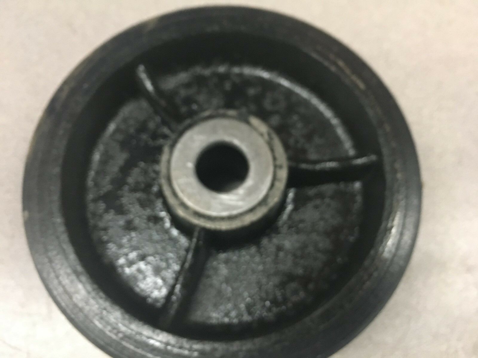 NEW NO BOX RWM URETHANE ON IRON CASTER UIR-0620-12