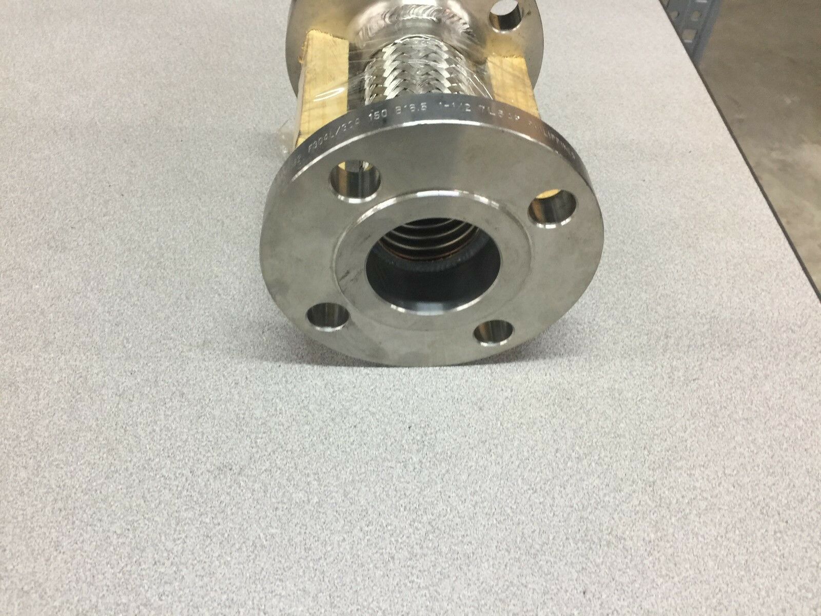 NEW NO BOX ENLIN 1 1/2" STAINLESS STEEL FLEX COUPLING A/SA182 F304L/304 150 B16.