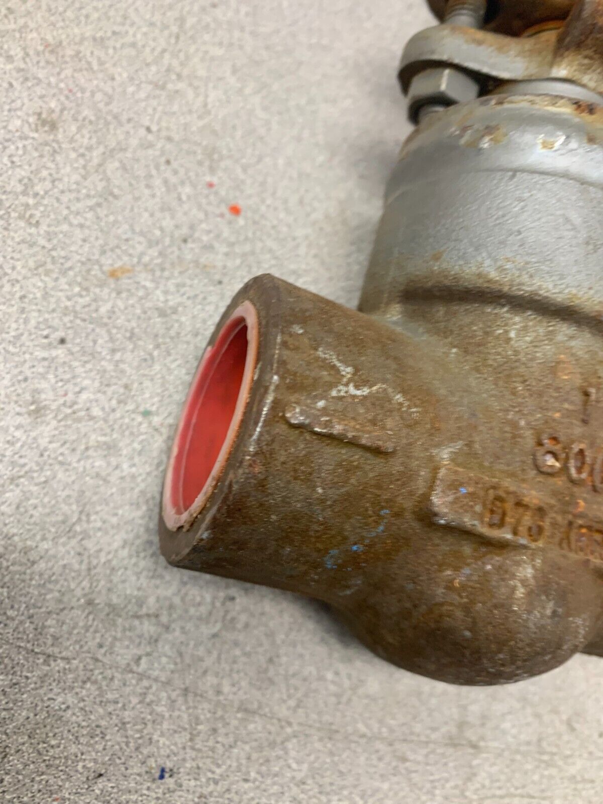 NEW SURPLUS SMITH FORGED STEEL 1" GATE VALVE 0870 0000W BODY A105 STEM 13CR