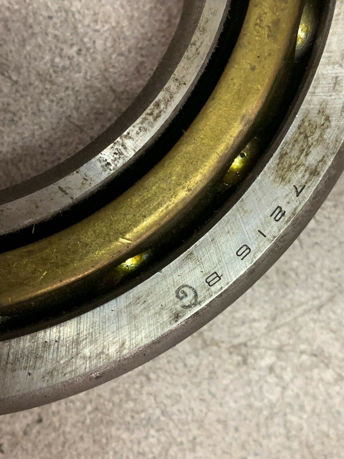 NEW NO BOX SKF ANGULAR CONTACT BEARING 7216BG