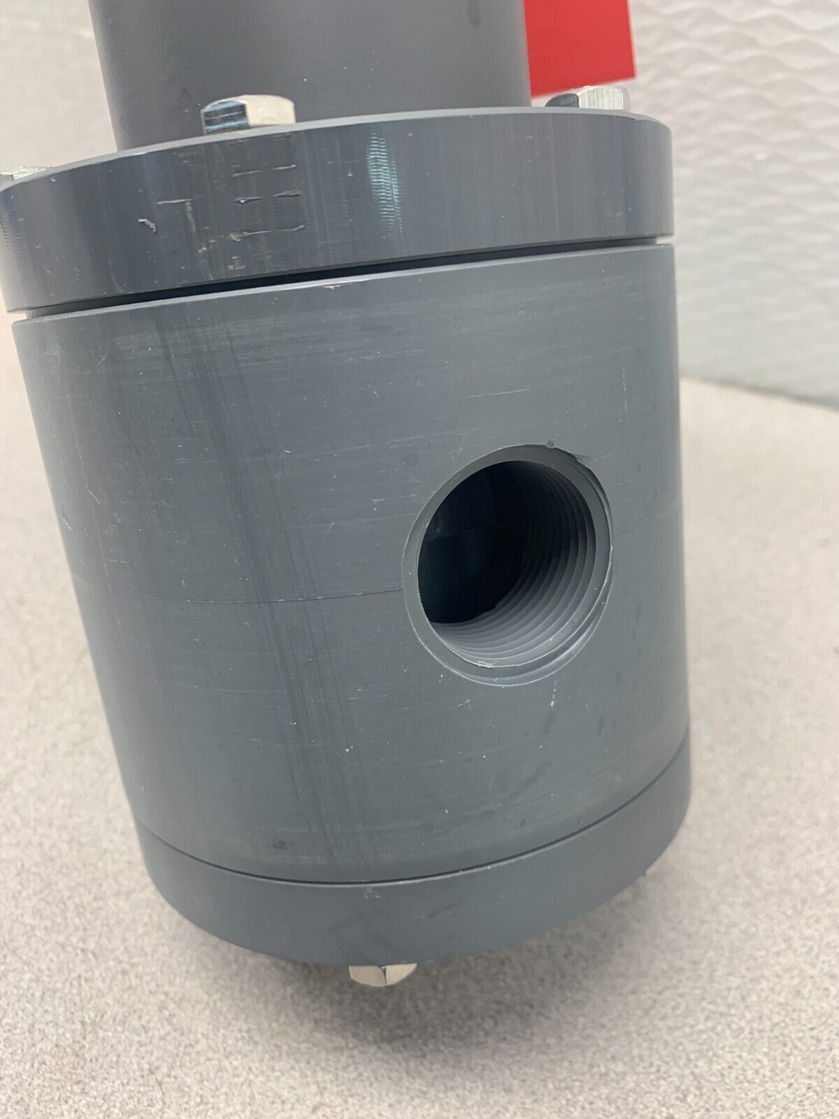 NEW NO BOX PLAST-O-MATIC 1" PRESSURE REGULATOR PR100V-PV