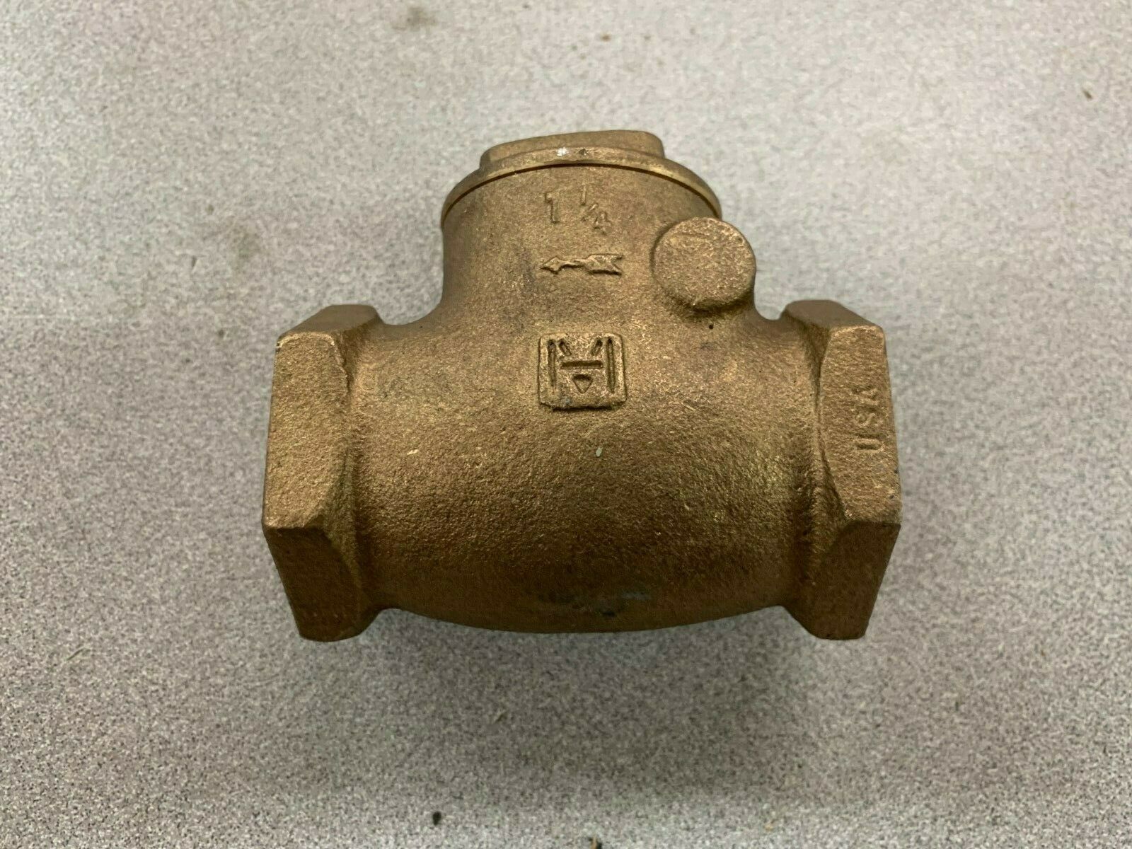 NEW NO BOX MILWAUKEE 1-1/4" CHECK VALVE FIG. 509 125 SWP 200 WOG