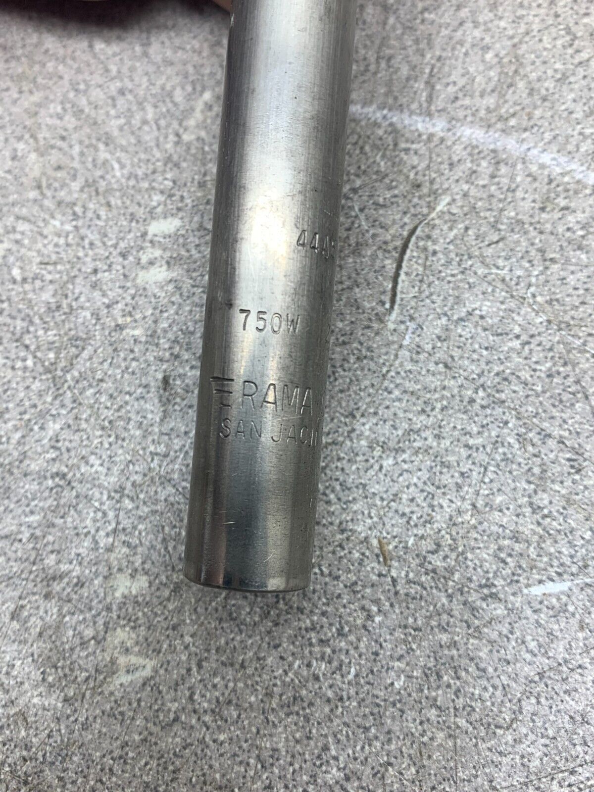 NEW NO BOX RAMA CORP. 240V. HEATER CARTRIDGE 44A50