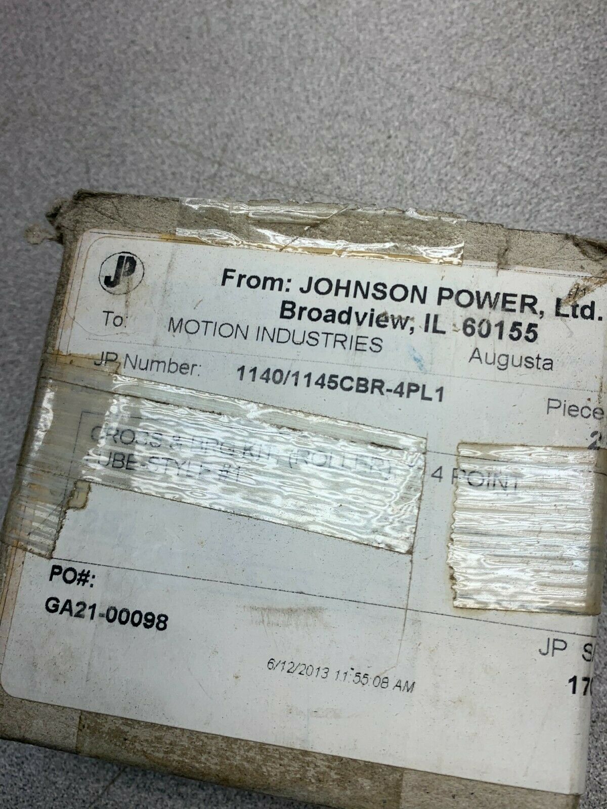 NEW IN BOX JOHNSON POWER JOINT 1140/1145CBR-4PL1