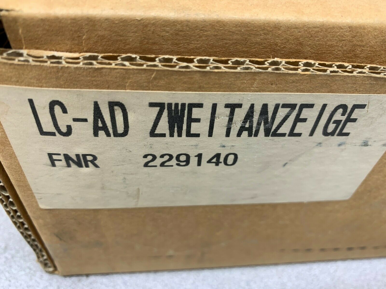 NEW IN BOX METTLER TOLEDO LC-AD ZWEITANZEIGE SCALE INTERFACE FNR 229140