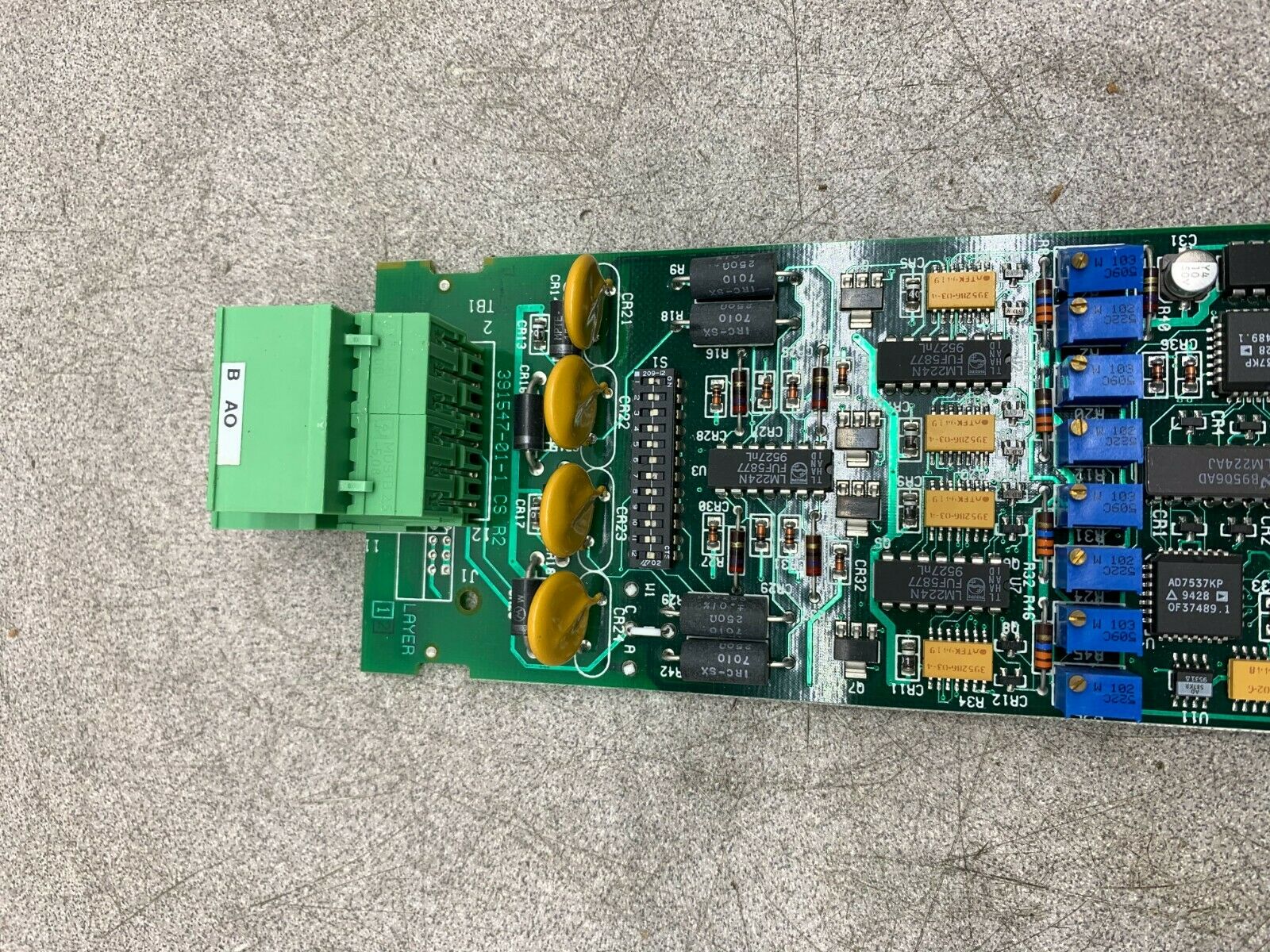 USED EMERSON CIRCUIT BOARD 395317-02-9