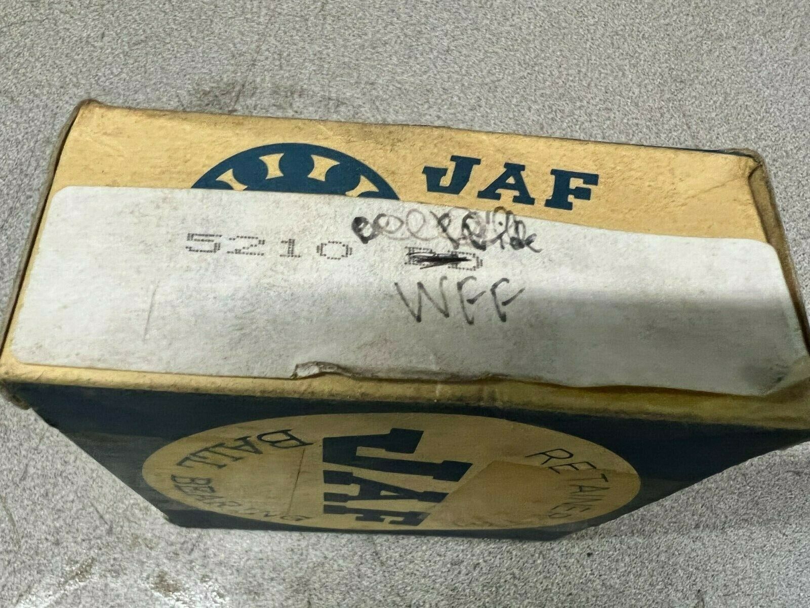 NEW IN BOX JAF 6210RS 5210 BALL BEARING 5210 2RS C3