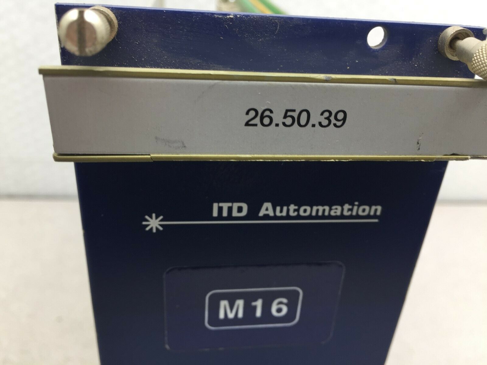 USED ITD AUTOMATION SERIES 50 POWER SUPPLY AND SERVO AMPLIFIER 26.50.39