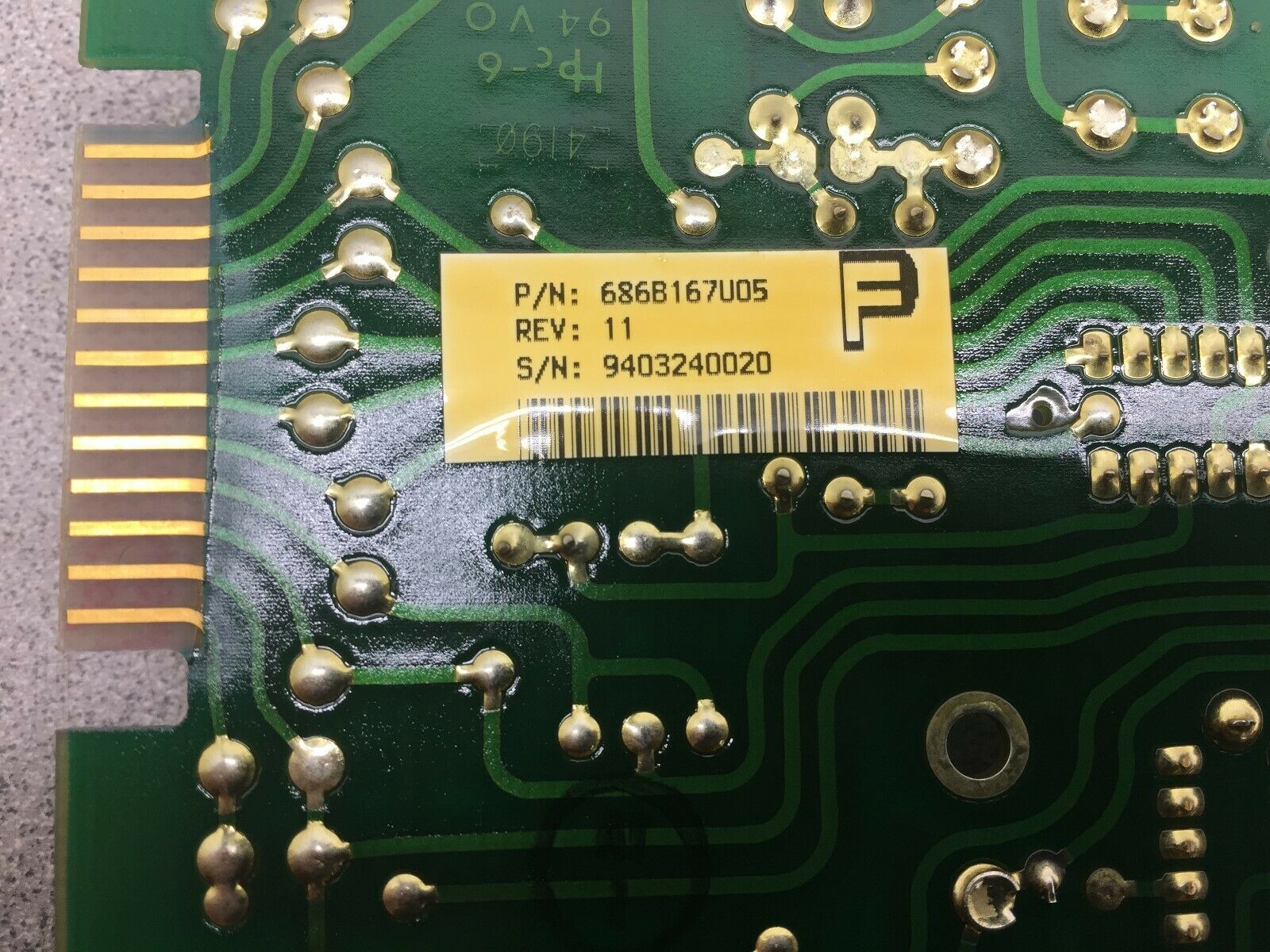 NEW NO BOX FISCHER & PORTER POWER SUPPLY CIRCUIT BOARD 686B167U05