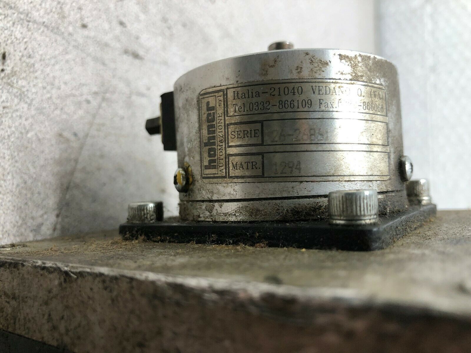 USED BAUMULLER NURNBERG 4.5 KW 2000 RPM SERVO MOTOR DS 71-S / 942 26051