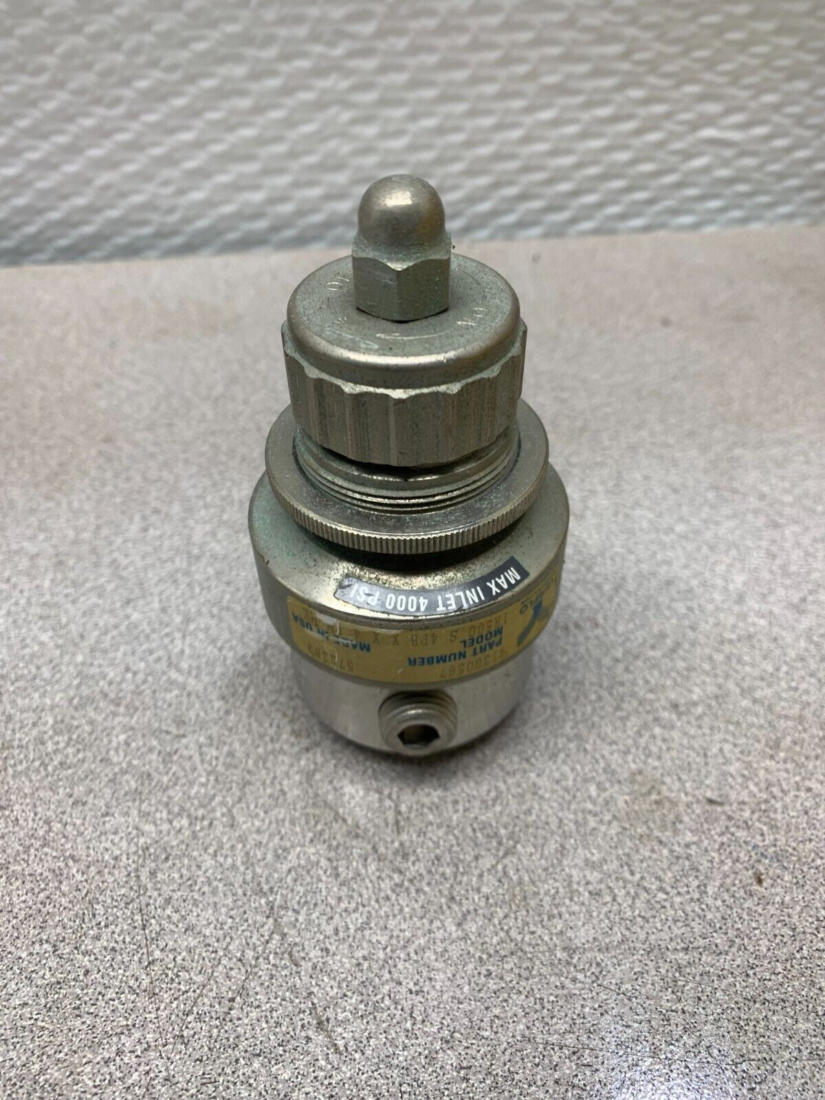 NEW NO BOX VERIFLO 41300567 VALVE IR500 S 4PB X X 4 PM MK