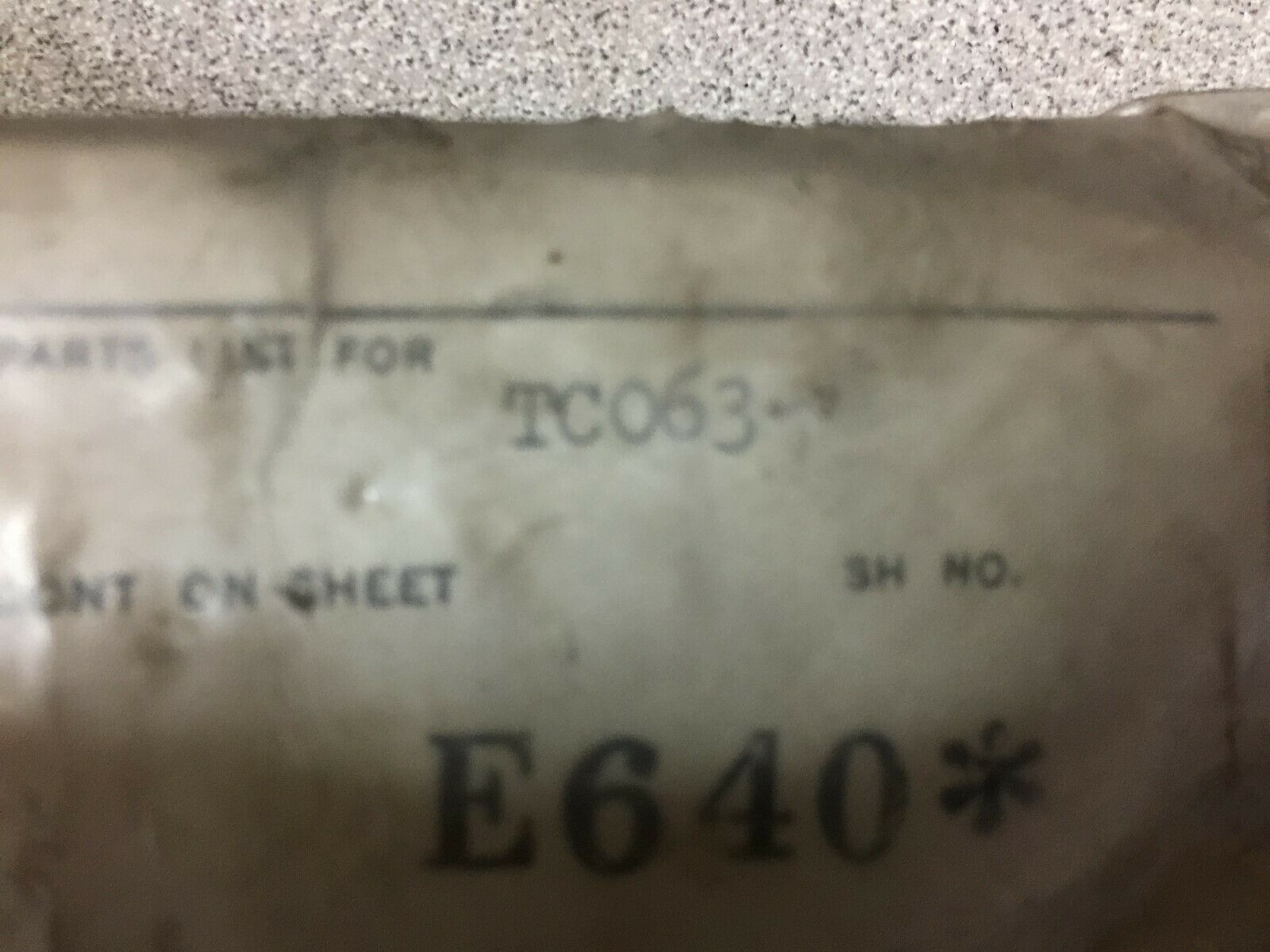 NEW IN BAG GE LUG TERMINAL KIT, J FRAME, 350MCM TC063