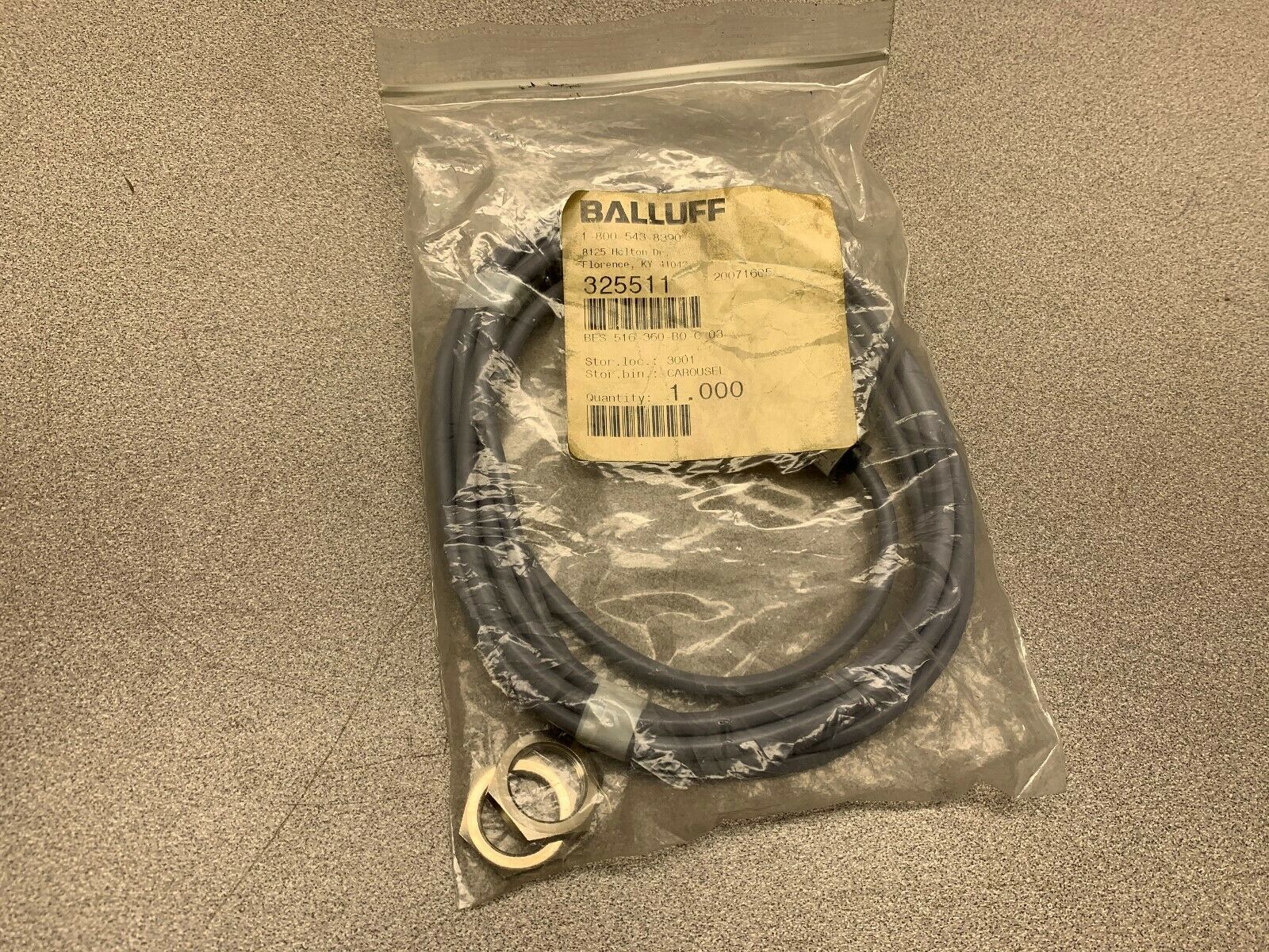 NEW IN BAG BALLUFF SENSOR BES-516-360-B0-C-02, image size:1600x1200