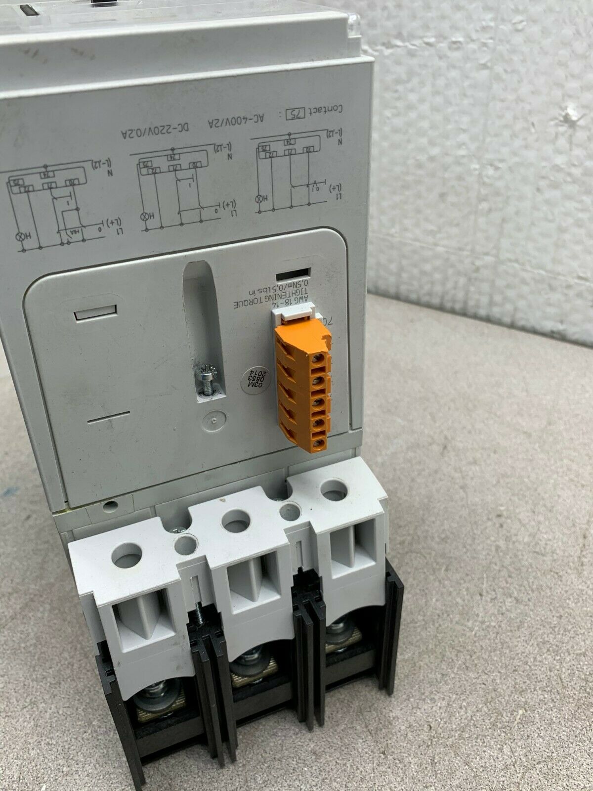 NEW EATON MOELLER 250AMP BREAKER WITH SYNCHRONIZED REMOTE OPERATOR NZM 2-XR