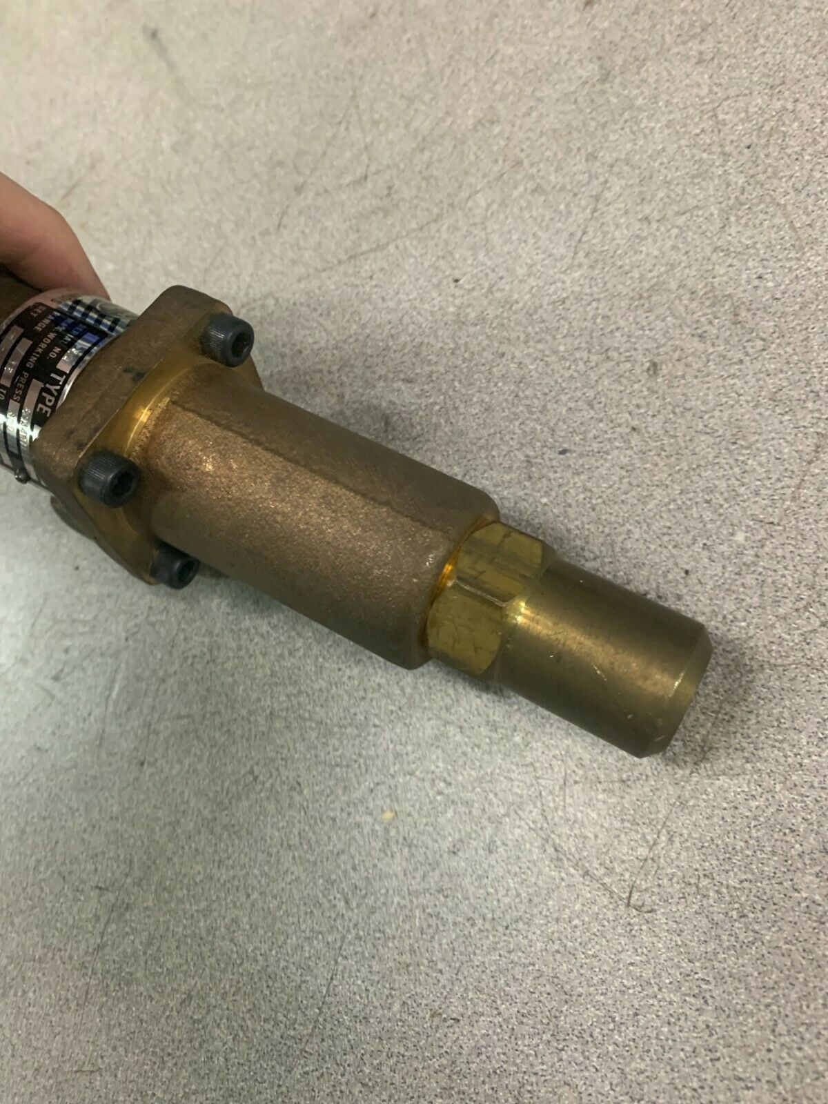 NEW NO BOX CASH ACME 3/4" RELIEF VALVE K10