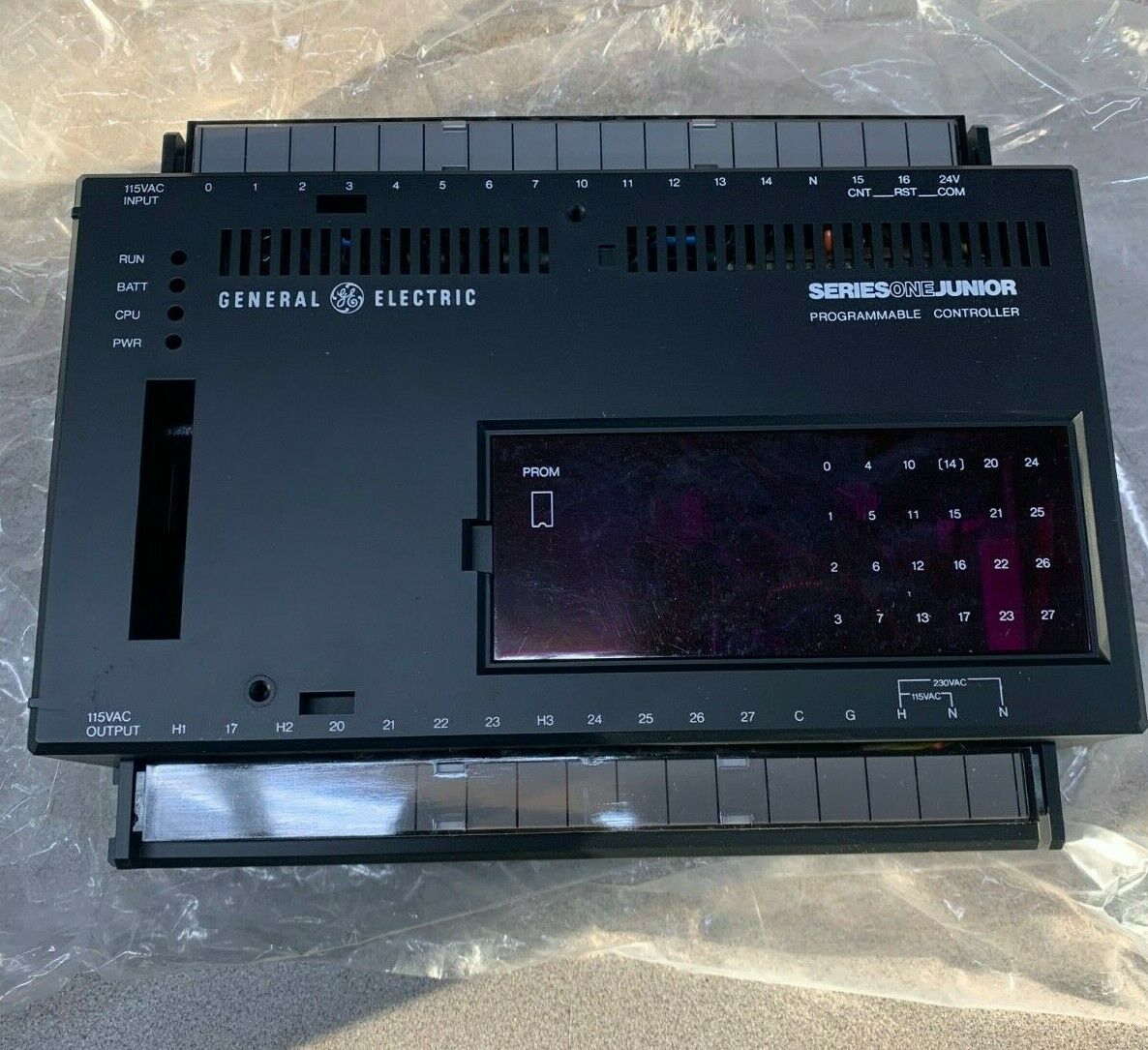 NEW NO BOX GE PROGRAMABLE CONTROLLER IC609SJR100C