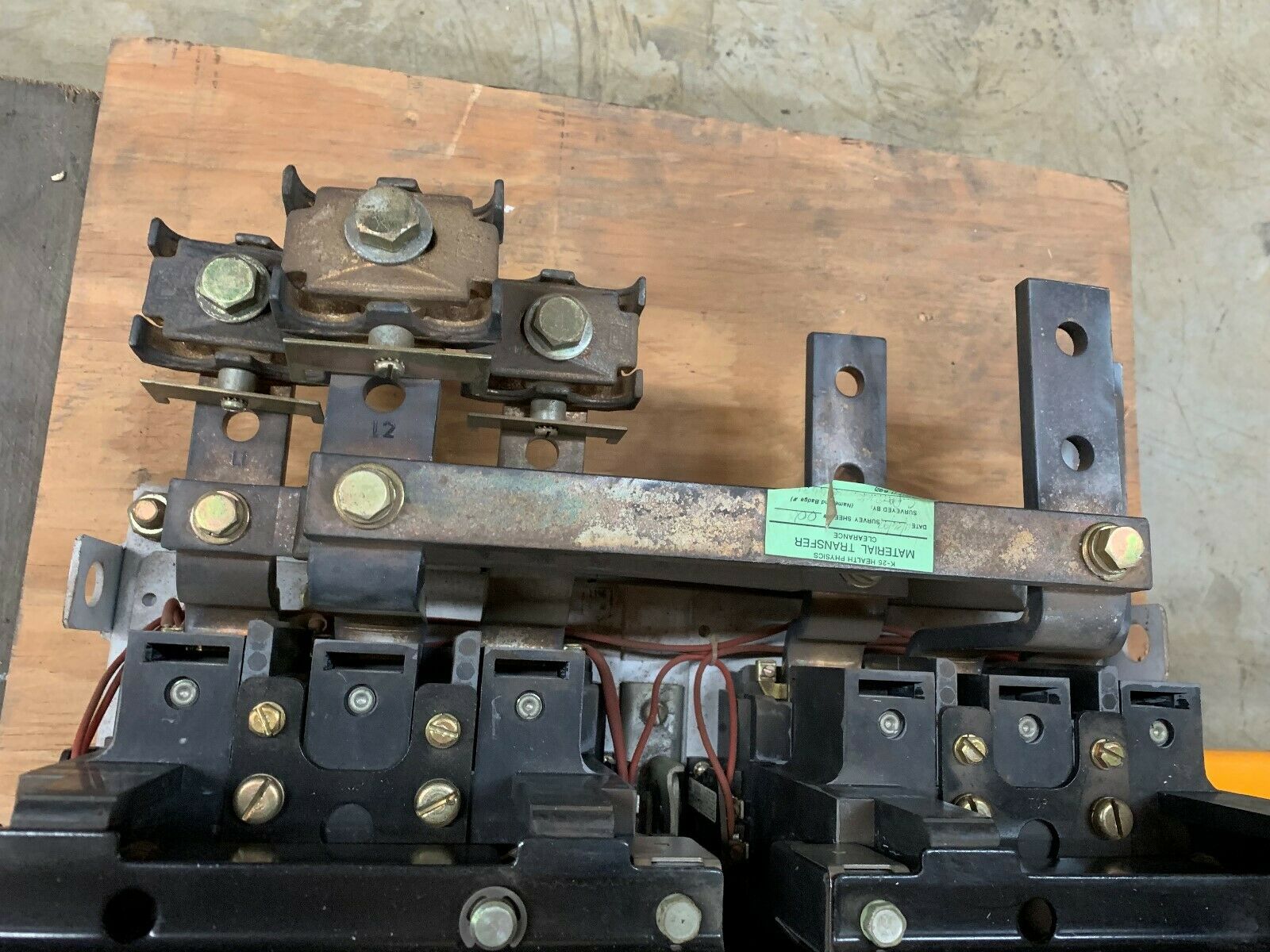 NEW NO BOX SQUARE D SIZE 6 REVERSING STARTER 8810 SHO 3 X55 SERIES B