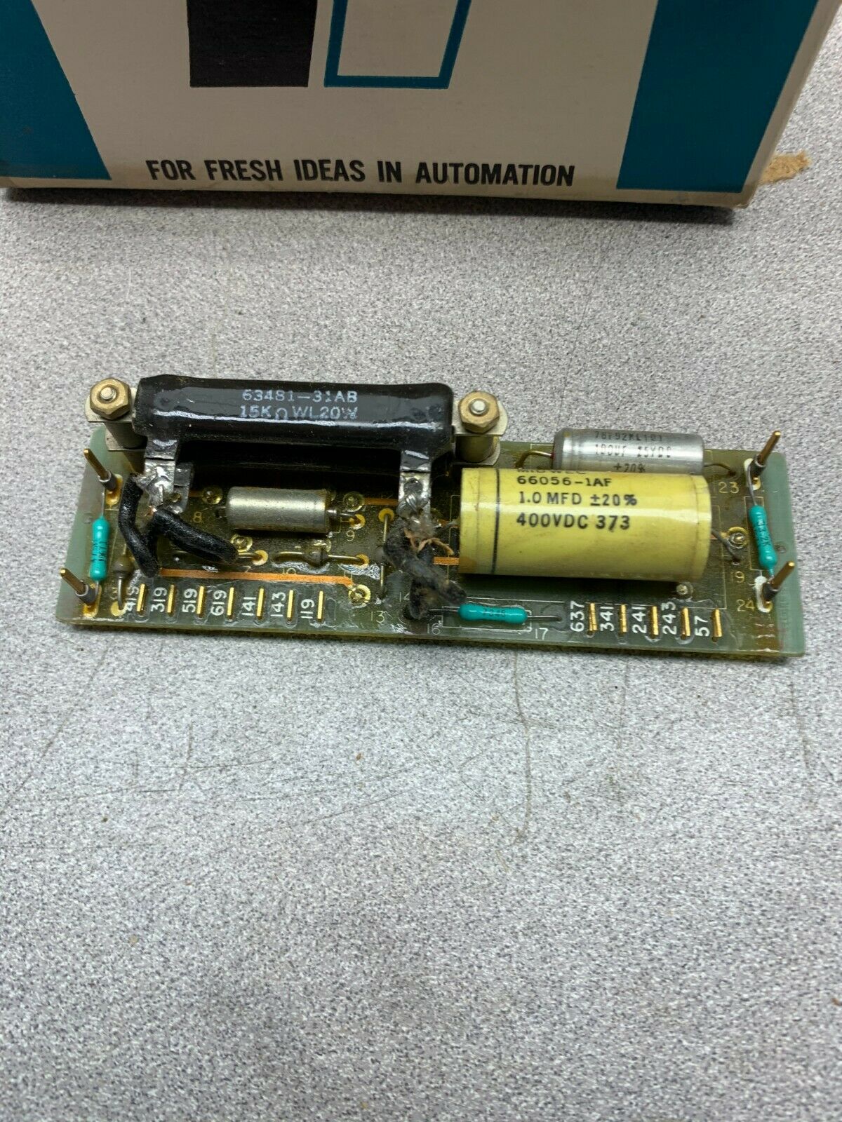 NEW IN BOX RELIANCE ELECTRIC REGULATOR BOARD 0-52013