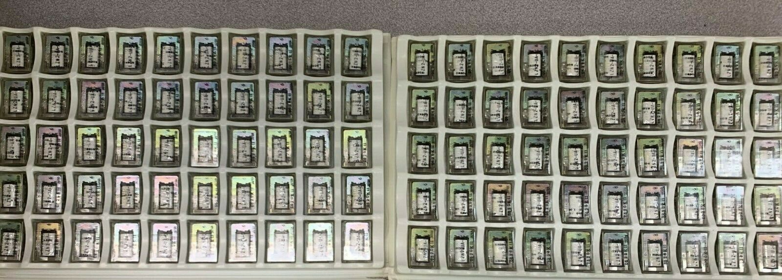 BOX OF 100 NEW IN BOX OMRON SUBMINIATURE RELAY LZN 2-UA