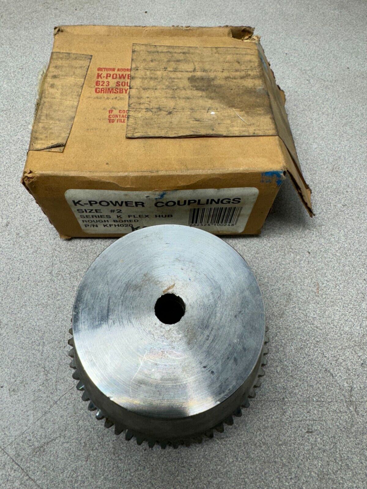 NEW IN BOX K POWER COUPLINGS SERIES K FLEX HUB SIZE #2 KFH020