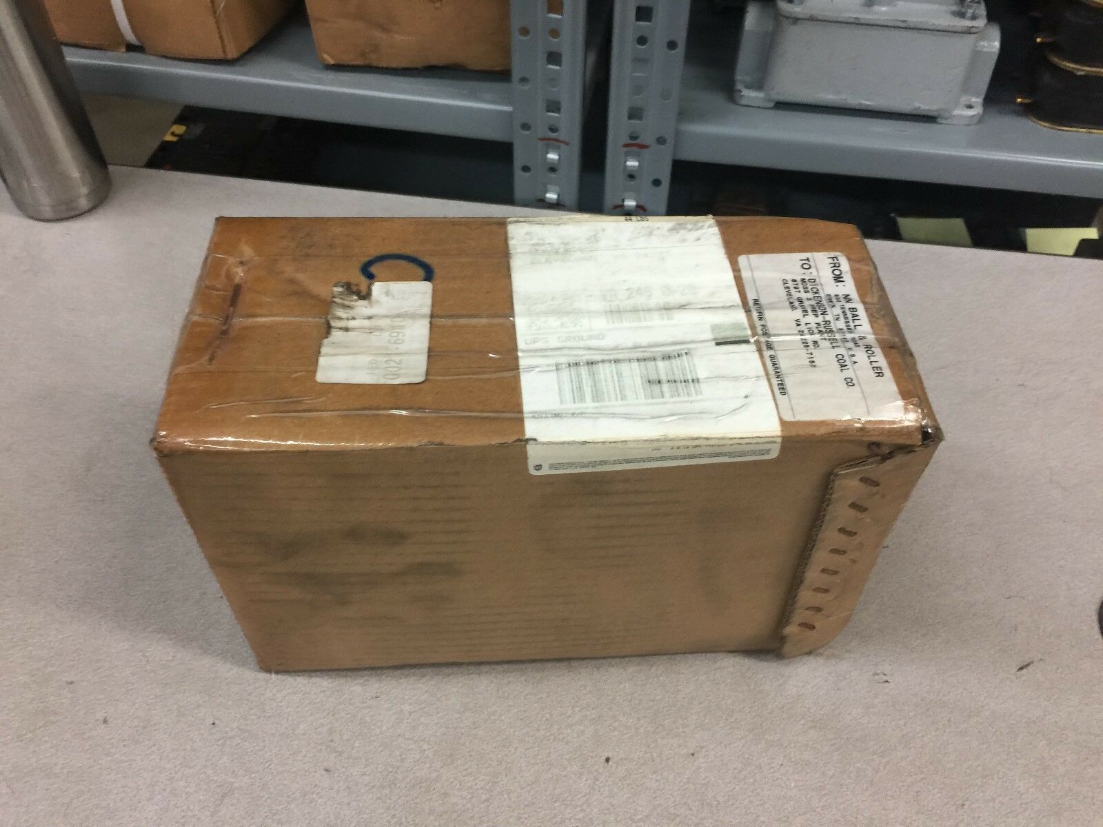 NEW IN BOX NN BALL AND ROLLER GRADE 24 1-1/2 BOX OF 84 CHROME BALL BEARINGS