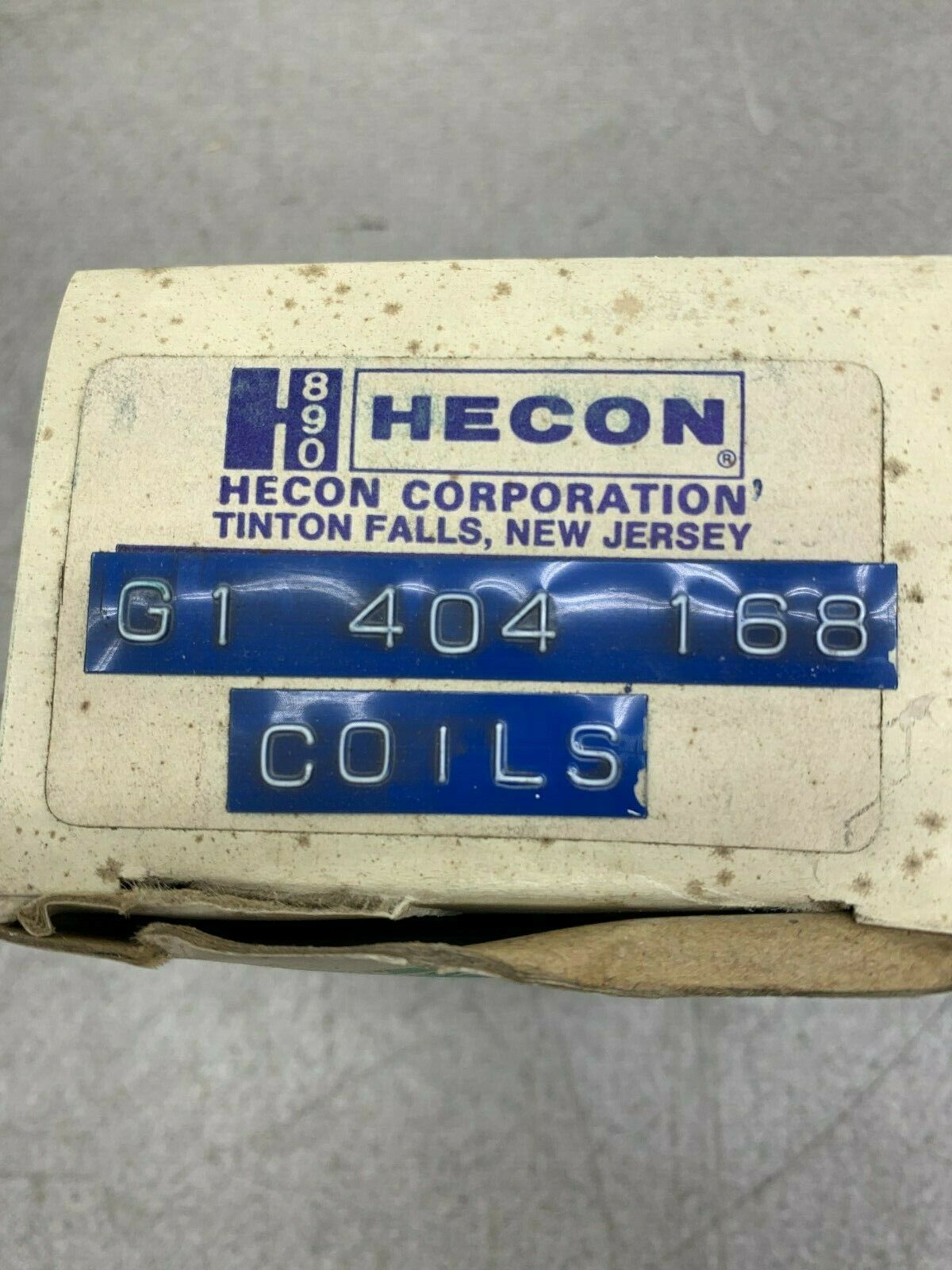 BOX OF 5 NEW IN BOX HECON COILS G1 404 168