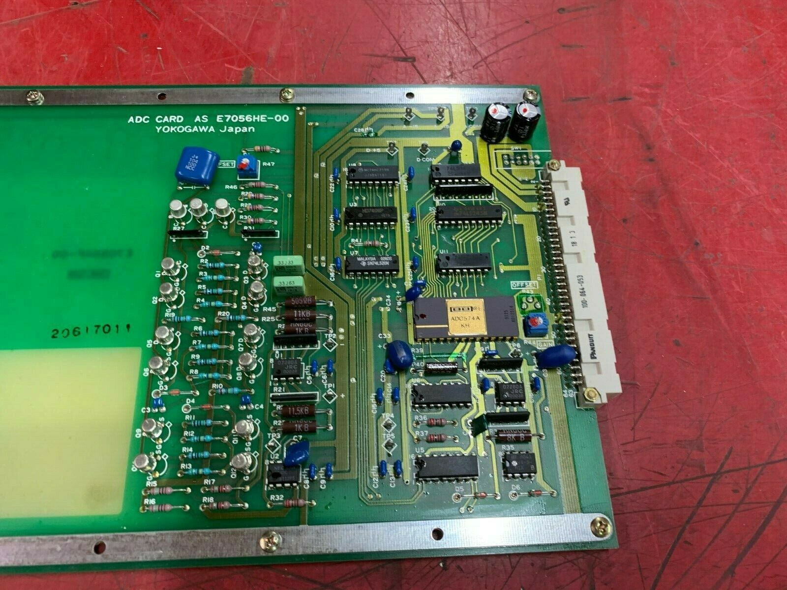 NEW NO BOX YOKOGAWA ANALOG TO DIGITAL CONVERTER CARD E7056HA