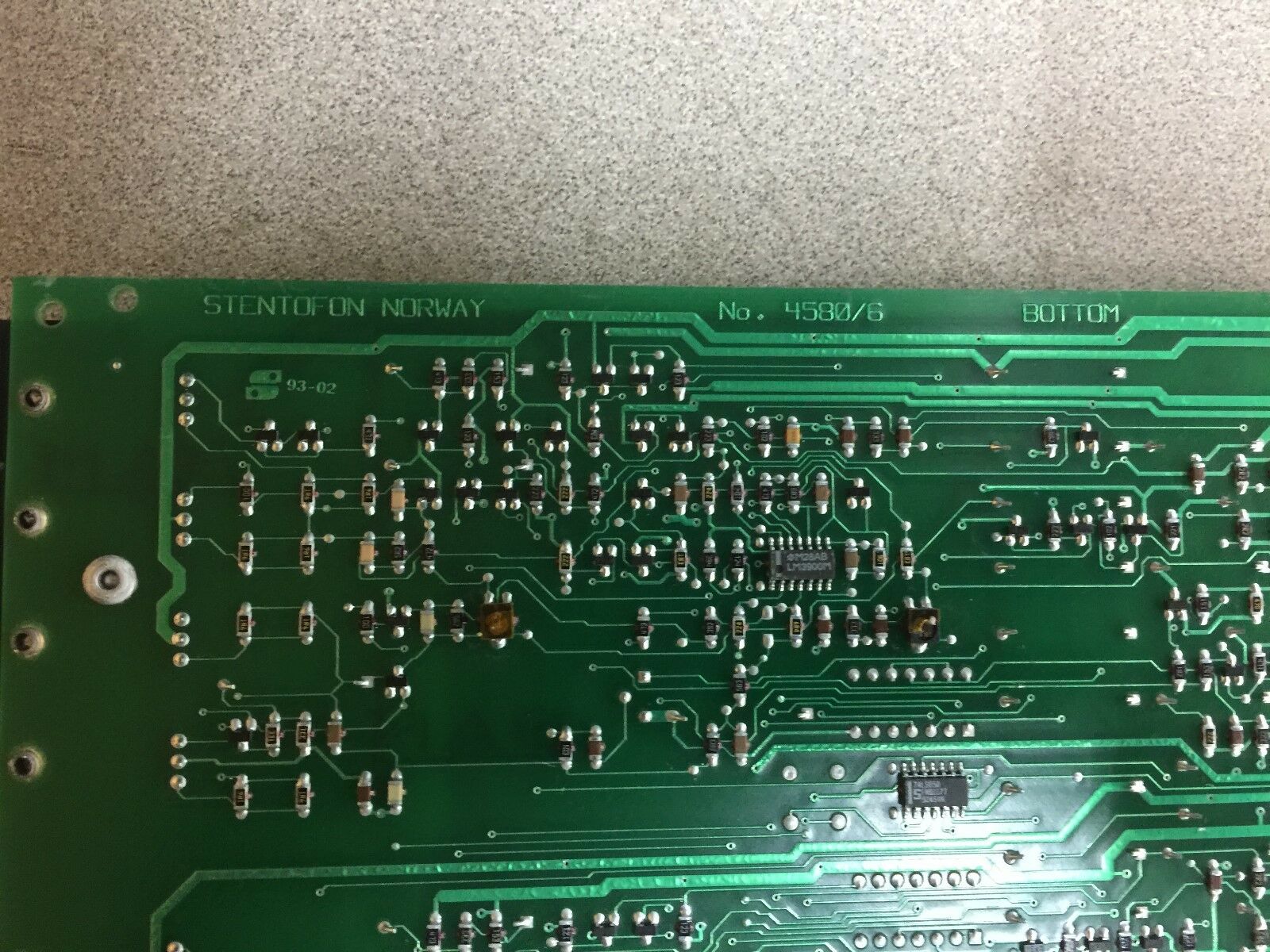 NEW NO BOX STENTOFON CIRCUIT BOARD 1000610190