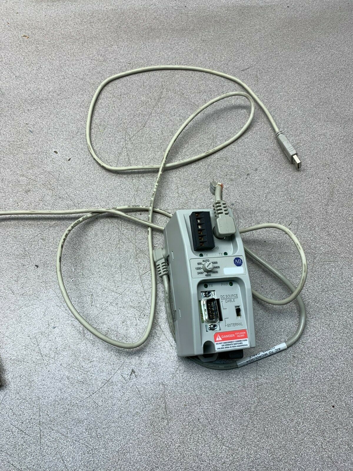 USED ALLEN BRADLEY CONVERTER 1761-NET-A/C SERIES B