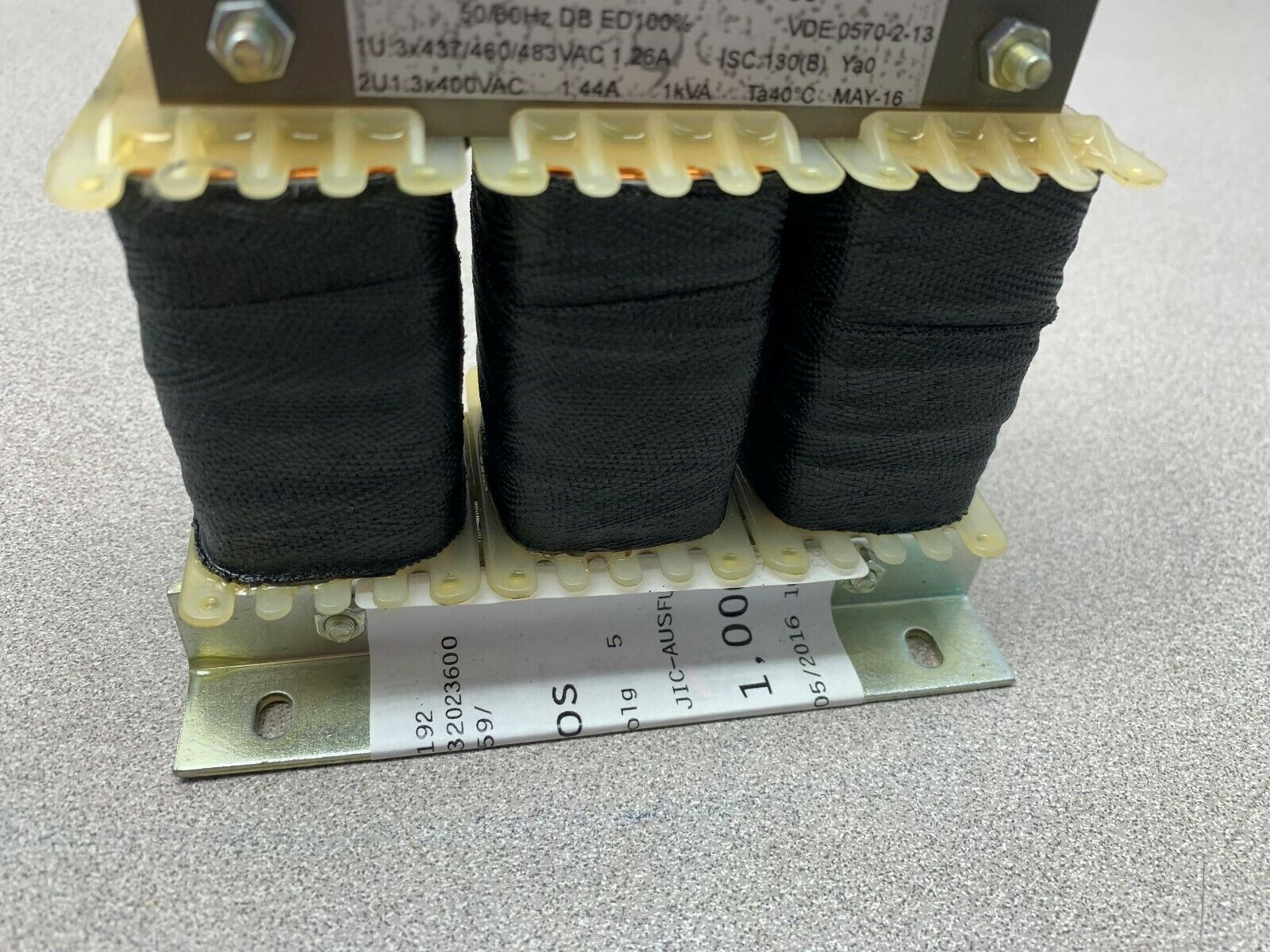 NEW NO BOX LIEBHERR 2645750 TRANSFORMER VDE0570-2-13