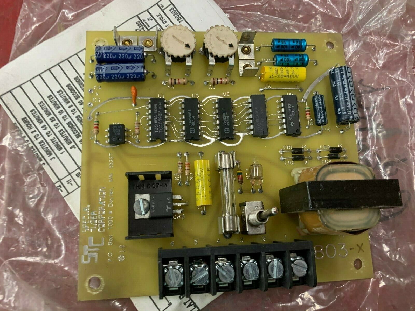 NEW NO BOX STC CIRCUIT BOARD 7803-X