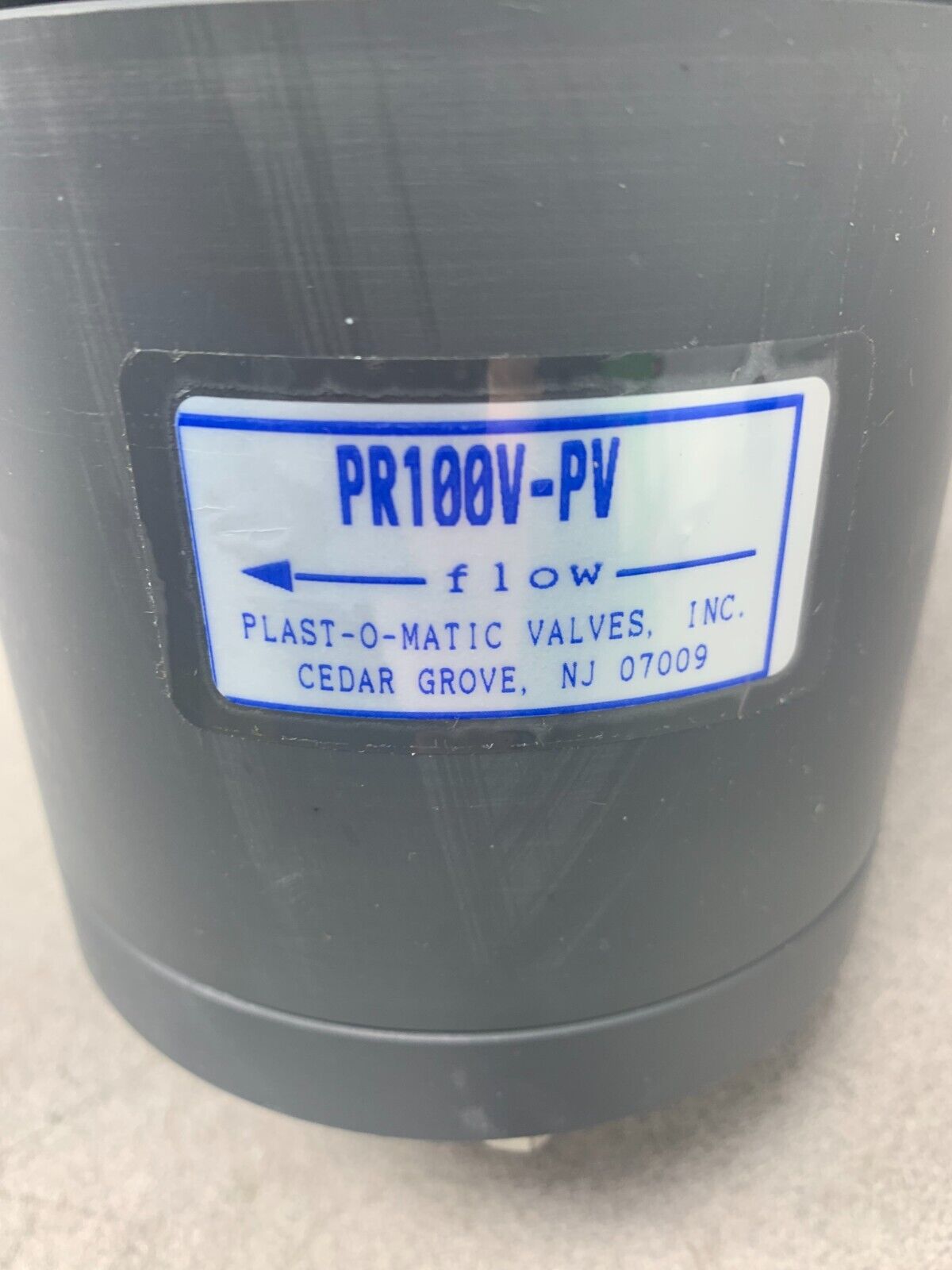 NEW NO BOX PLAST-O-MATIC 1" PRESSURE REGULATOR PR100V-PV