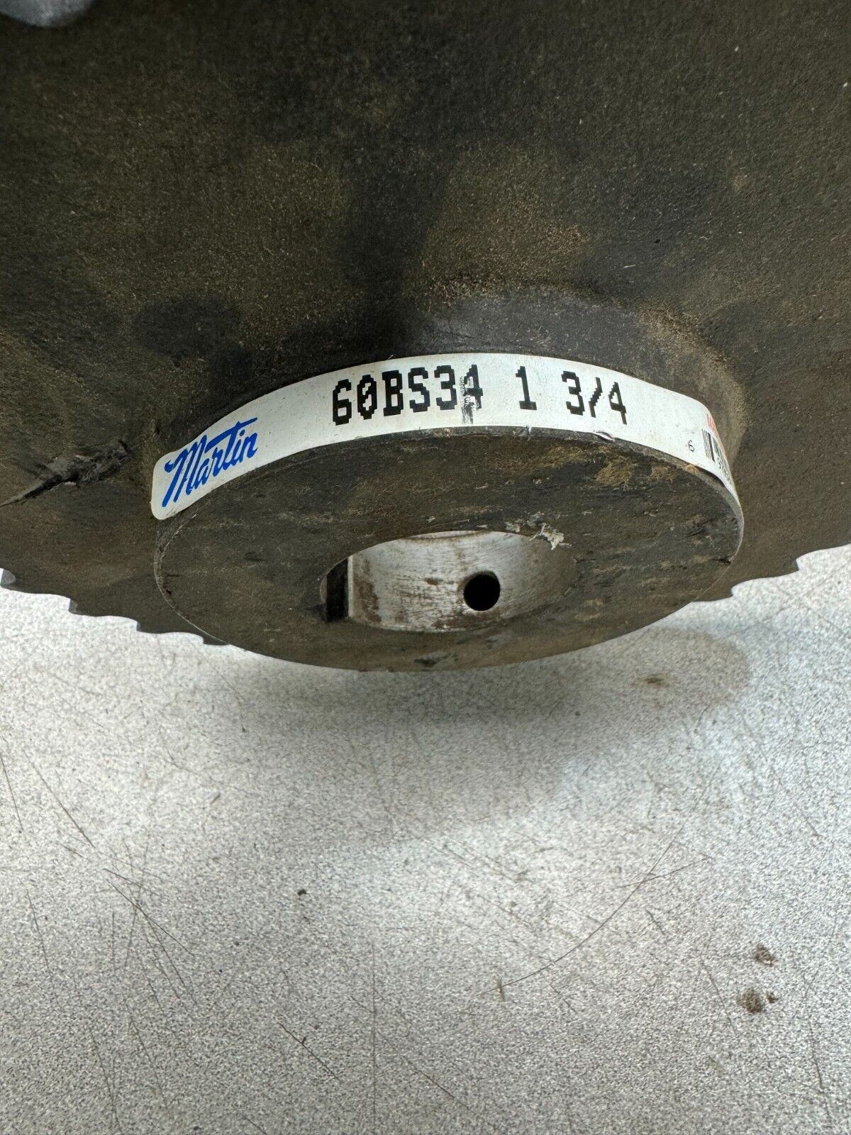 NEW MARTIN 1-3/4" BORE CHAIN SPROCKET 60BS34 1-3/4