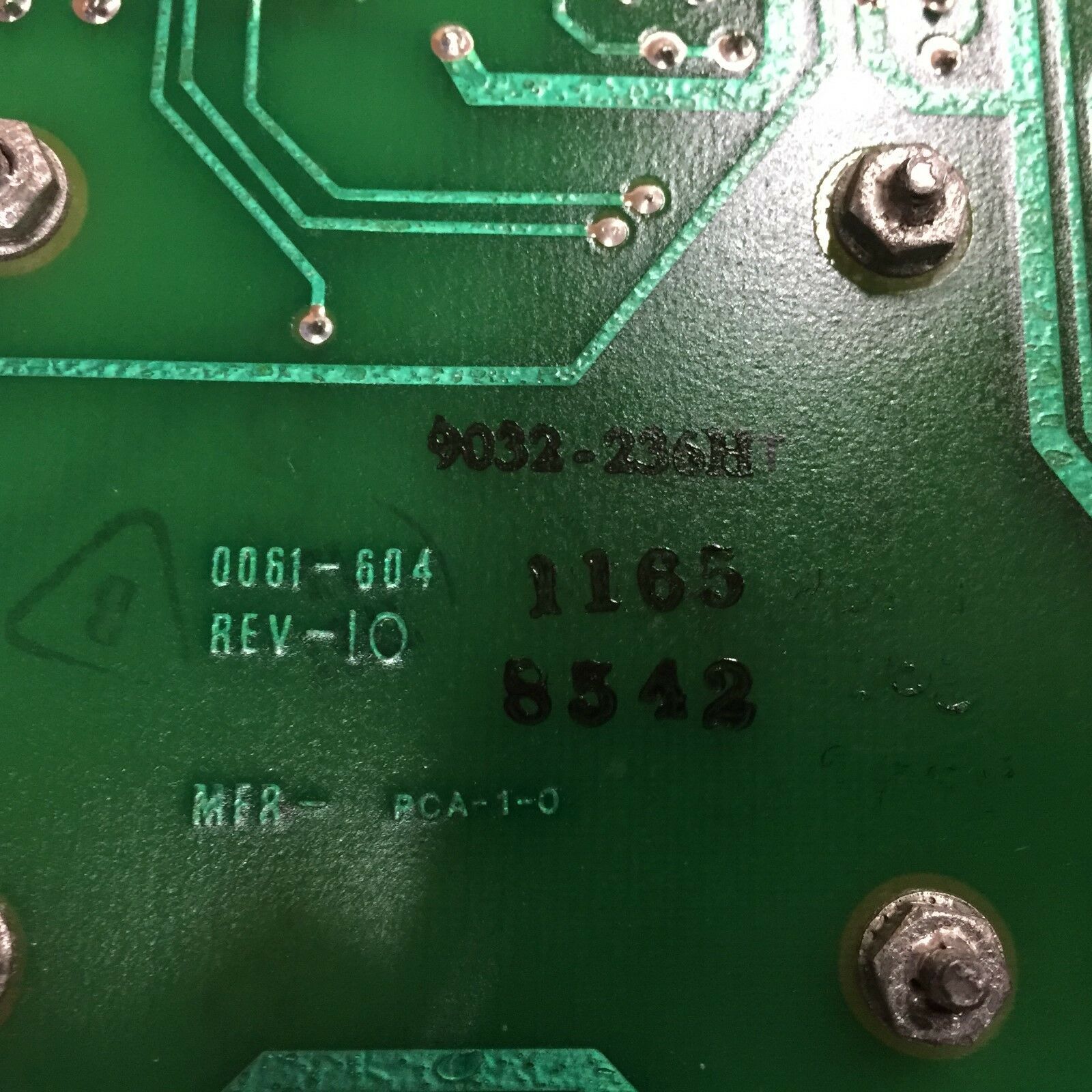 USED REBUILT WESTINGHOUSE B STARTER BOARD 0061-604 / 9032-236H/0061