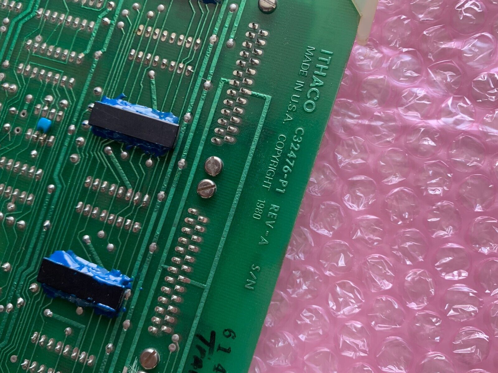 NEW NO BOX ITHACO C32476-P1 REV-A CIRCUIT BOARD 614151631