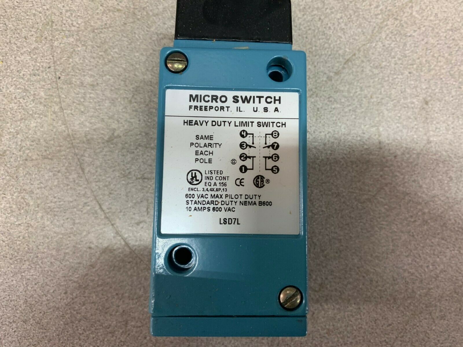 NEW IN BOX HONEYWELL SWITCH LSD11