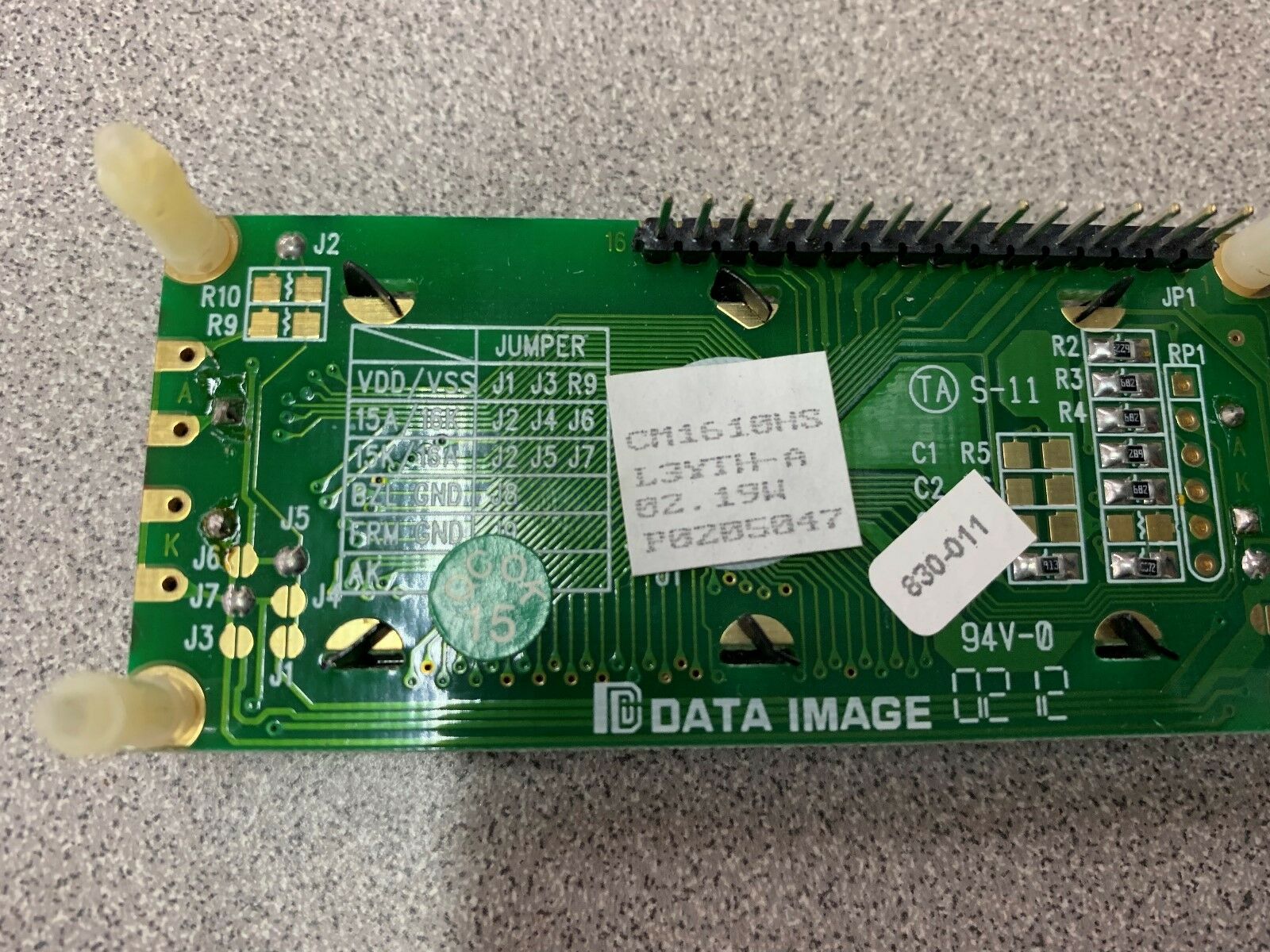 NEW NO BOX DATA IMAGE CIRCUIT BOARD 830-011