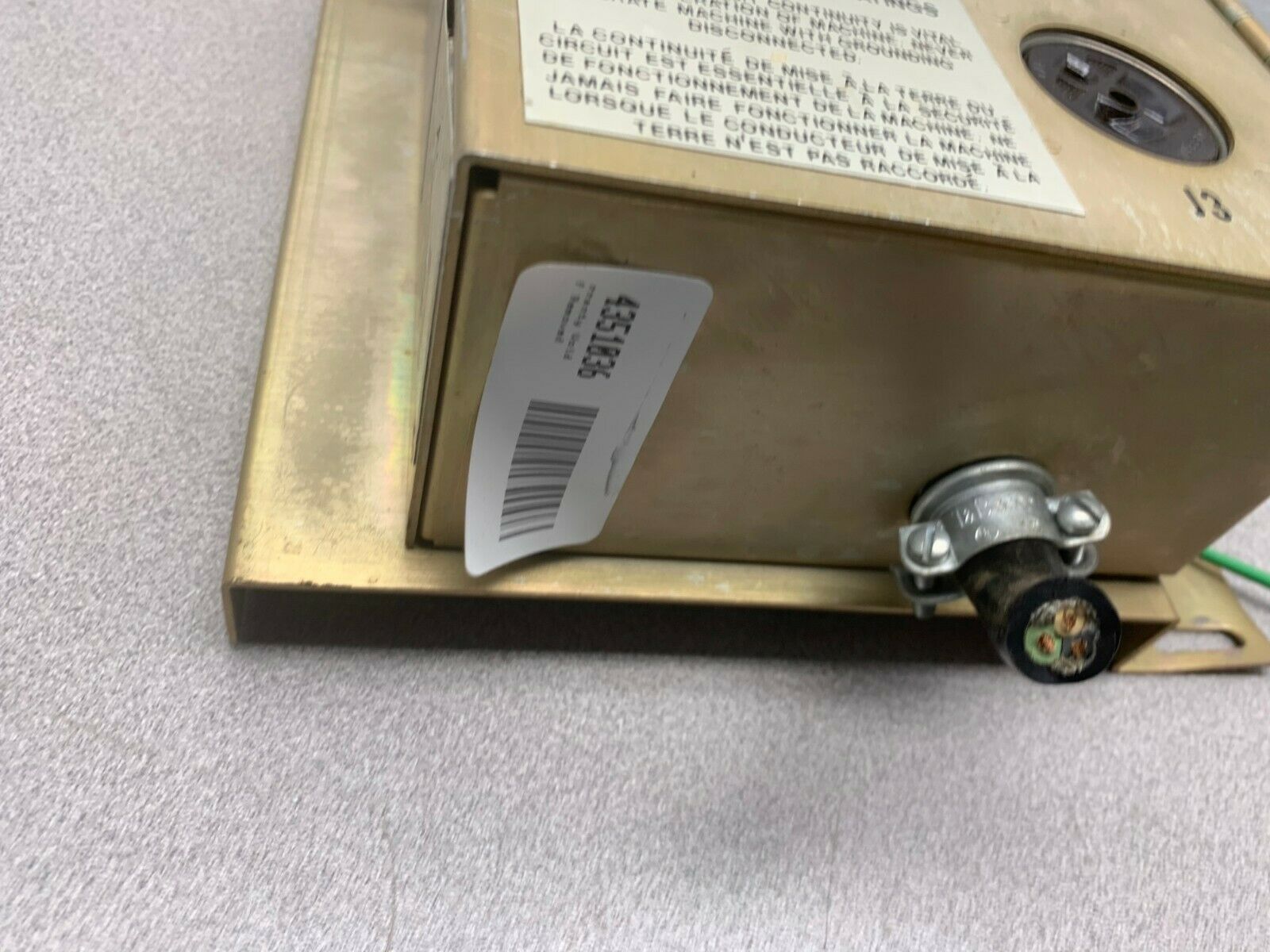 USED FOXBORO CONSOLE SUB. SYSTEM FWS1-VB-A1C19AE